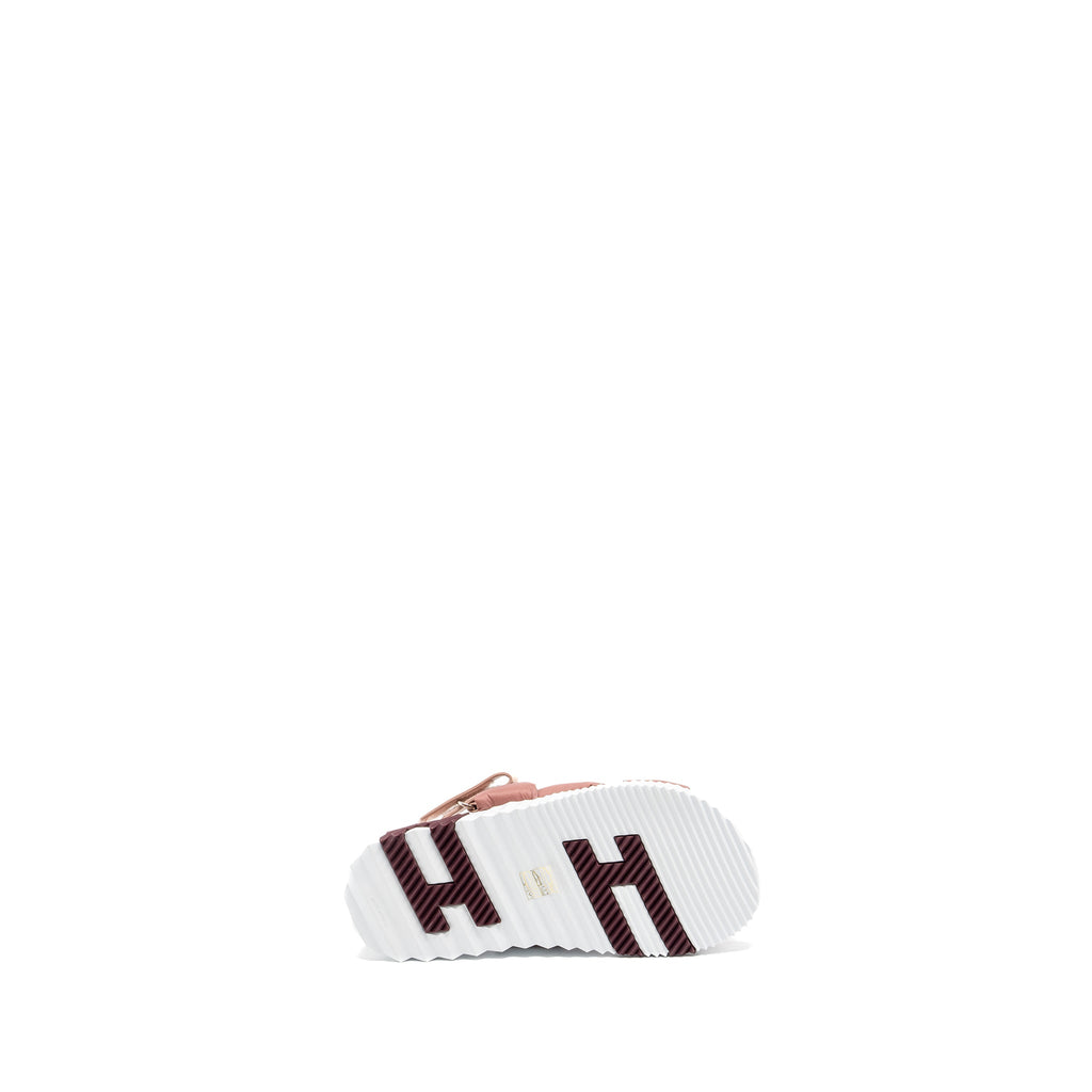HERMES ELECTRIC SANDAL FABRIC/ CALFSKIN PINK