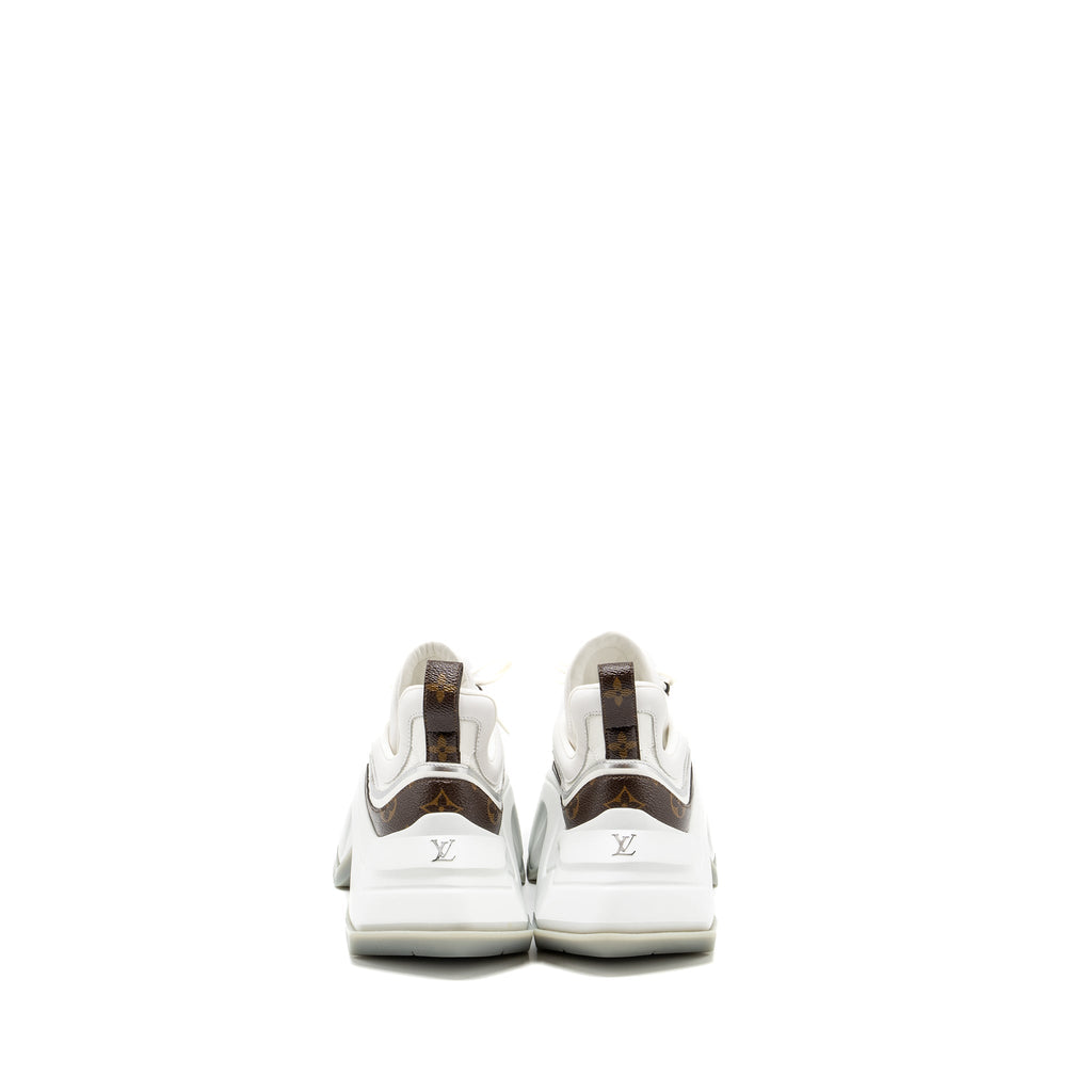 LOUIS VUITTON ARCHLIGHT . TRAINERS MONOGRAM WHITE