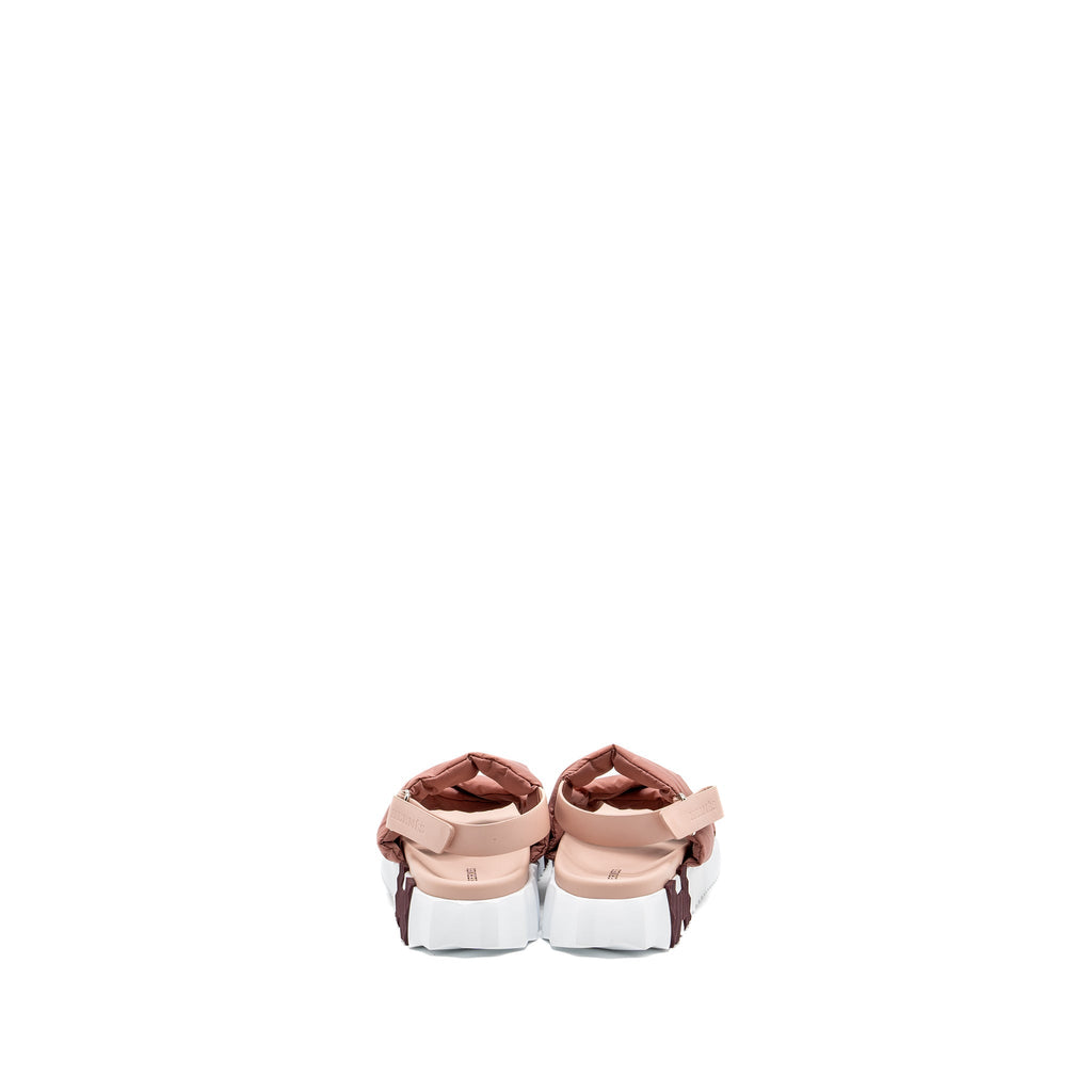 HERMES ELECTRIC SANDAL FABRIC/ CALFSKIN PINK