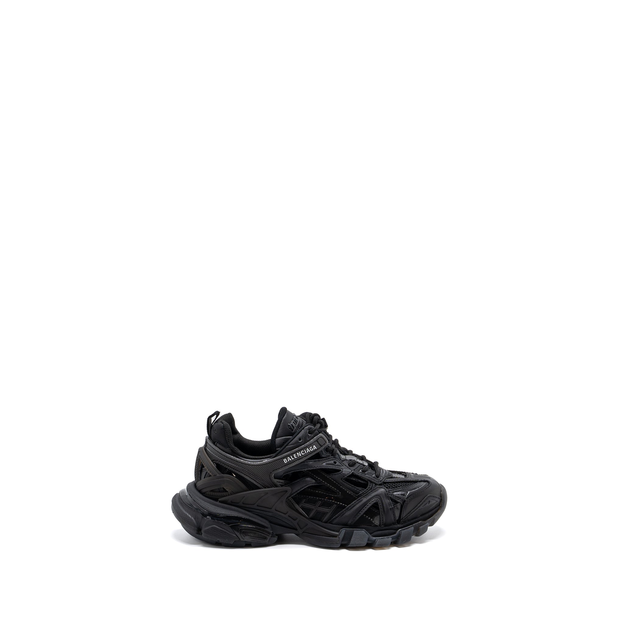 BALENCIAGA TRACK. OPEN SNEAKERS BLACK