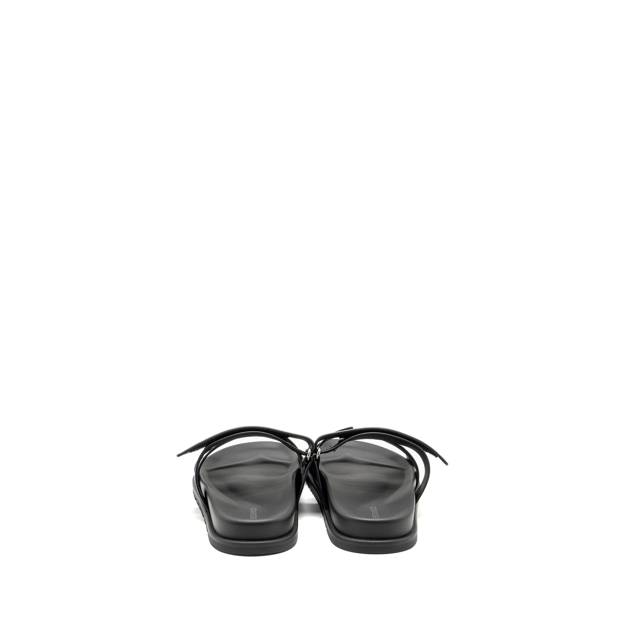 HERMES HOMME CHYPRE SANDALS BLACK