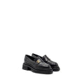 CHANEL CC LOGO LOAFER BLACK GHW