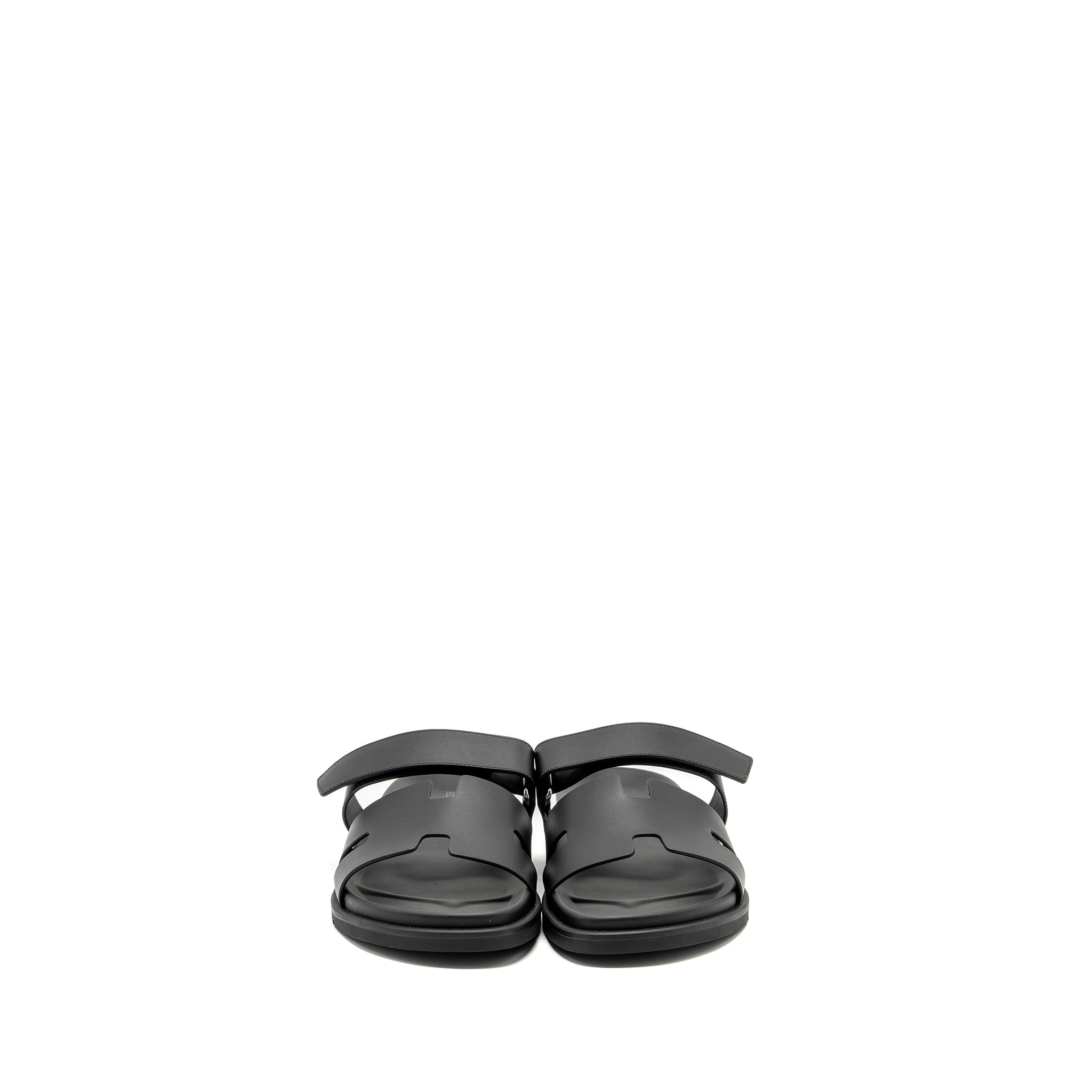 HERMES HOMME CHYPRE SANDALS BLACK
