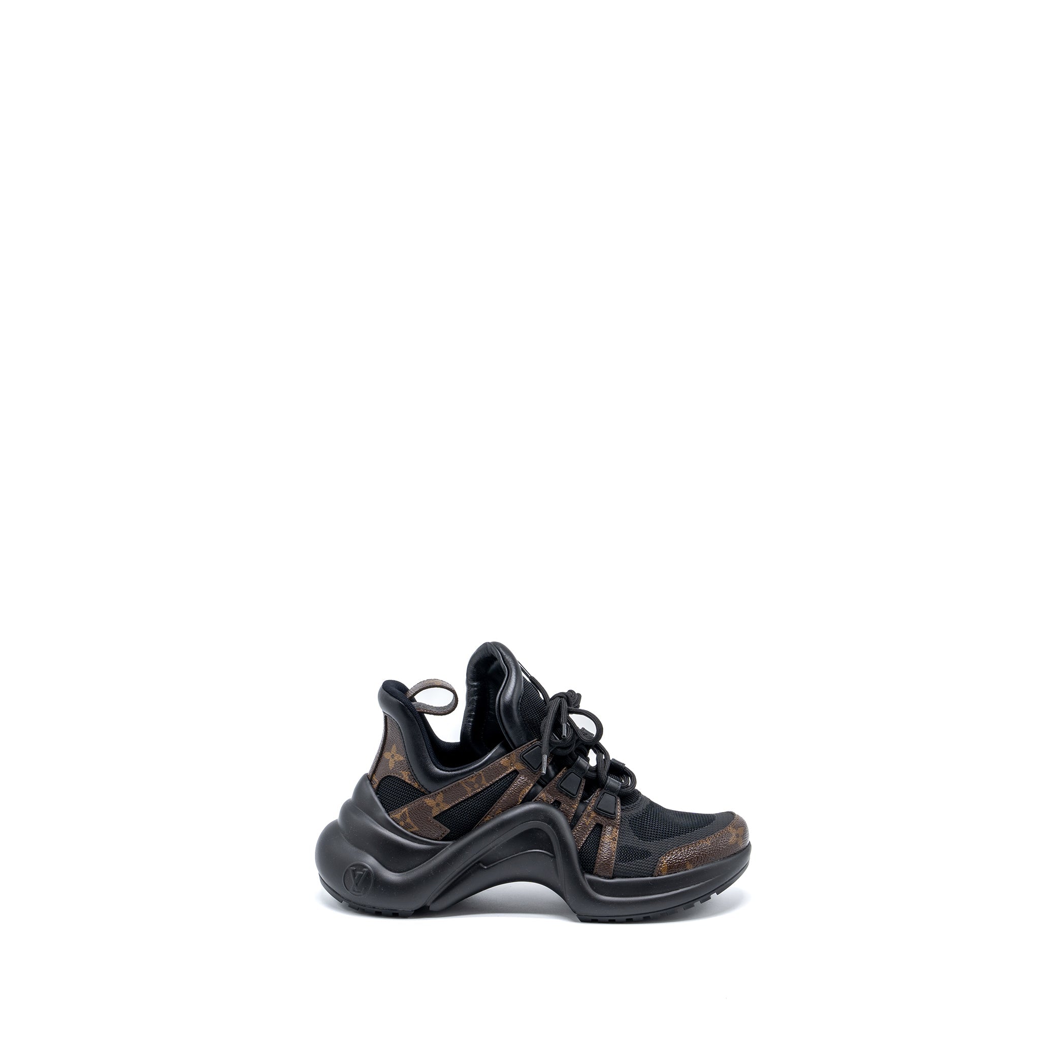 LOUIS VUITTON ARCHLIGHT TRAINERS MONOGRAM BLACK
