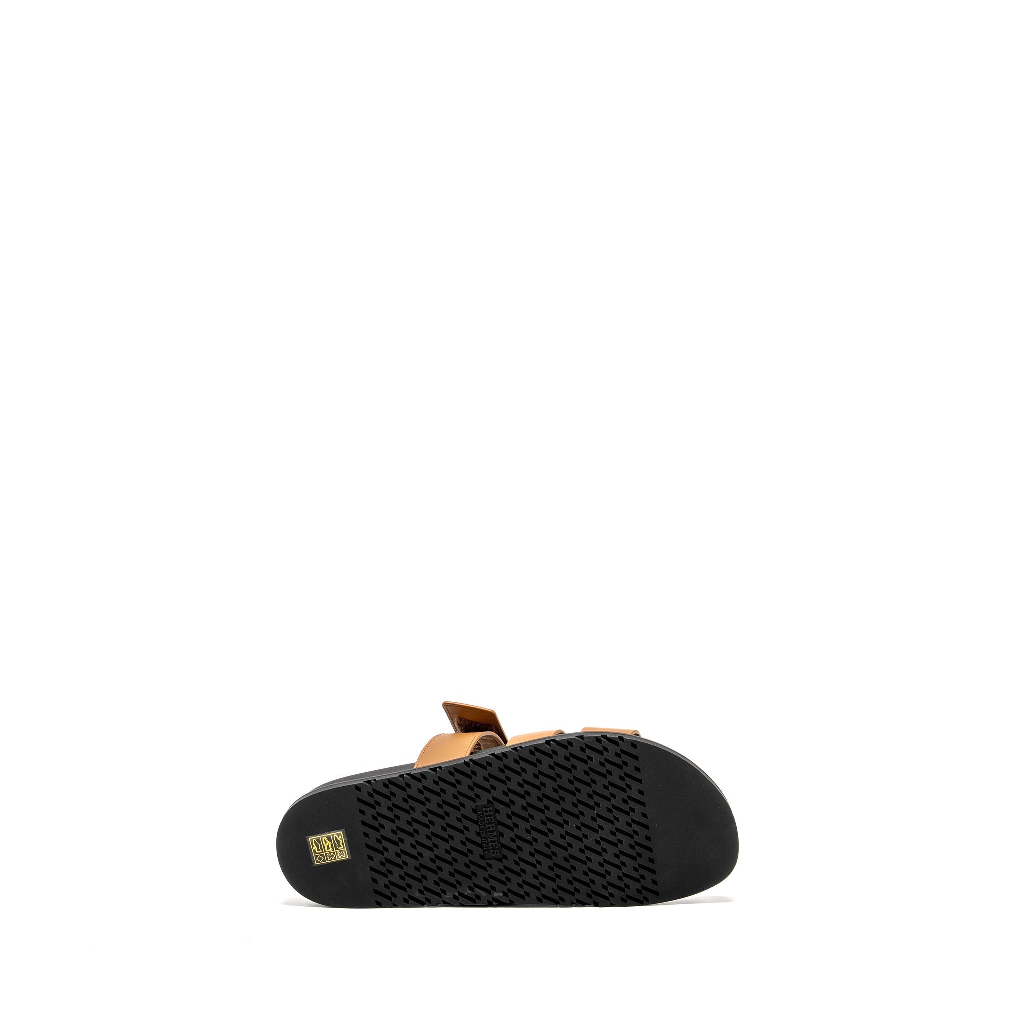 HERMES MEN’S CHYPRE SANDALS NATUREL