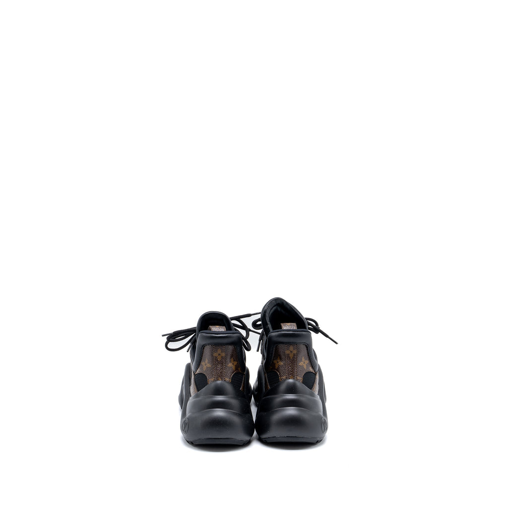 LOUIS VUITTON ARCHLIGHT TRAINERS MONOGRAM BLACK