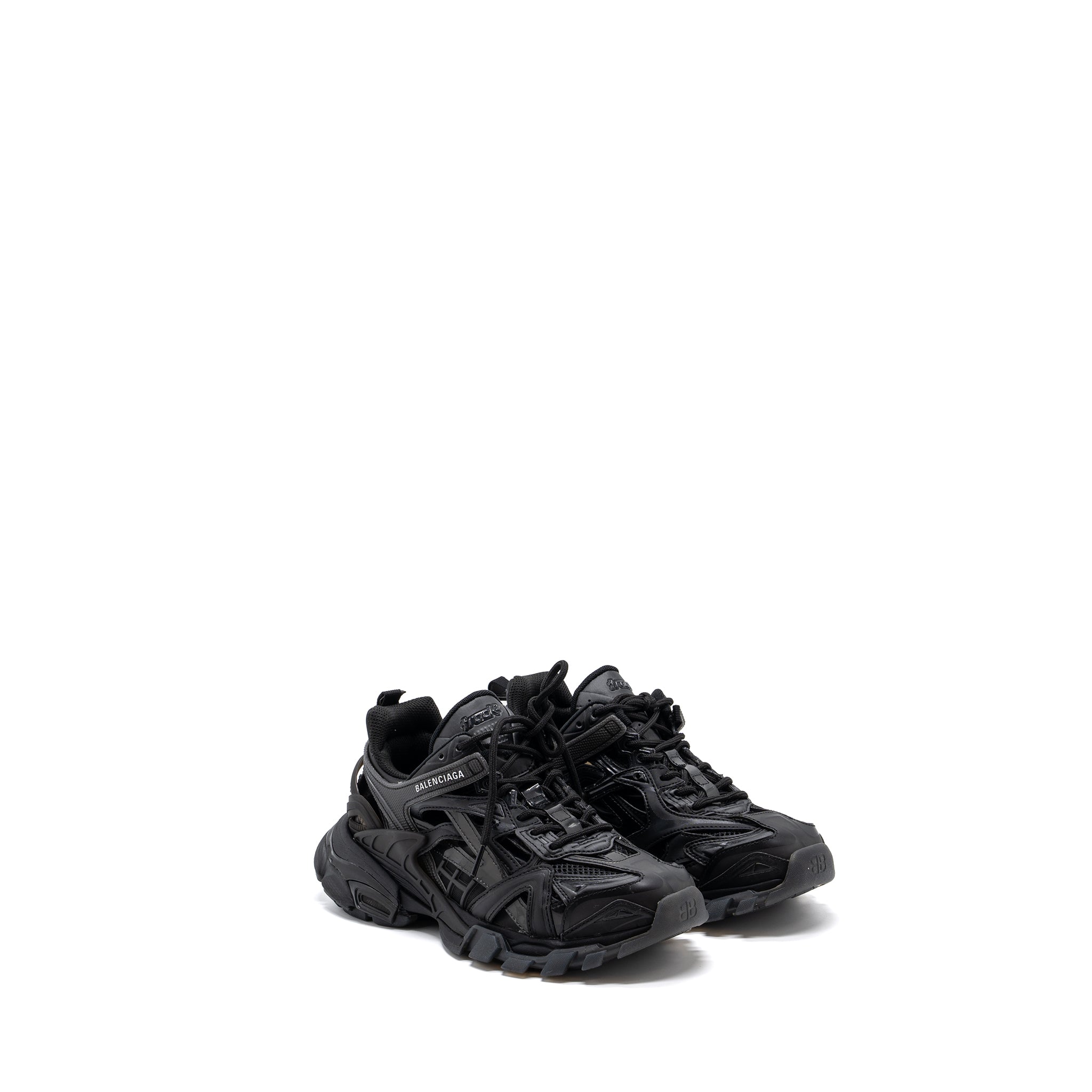 BALENCIAGA TRACK. OPEN SNEAKERS BLACK