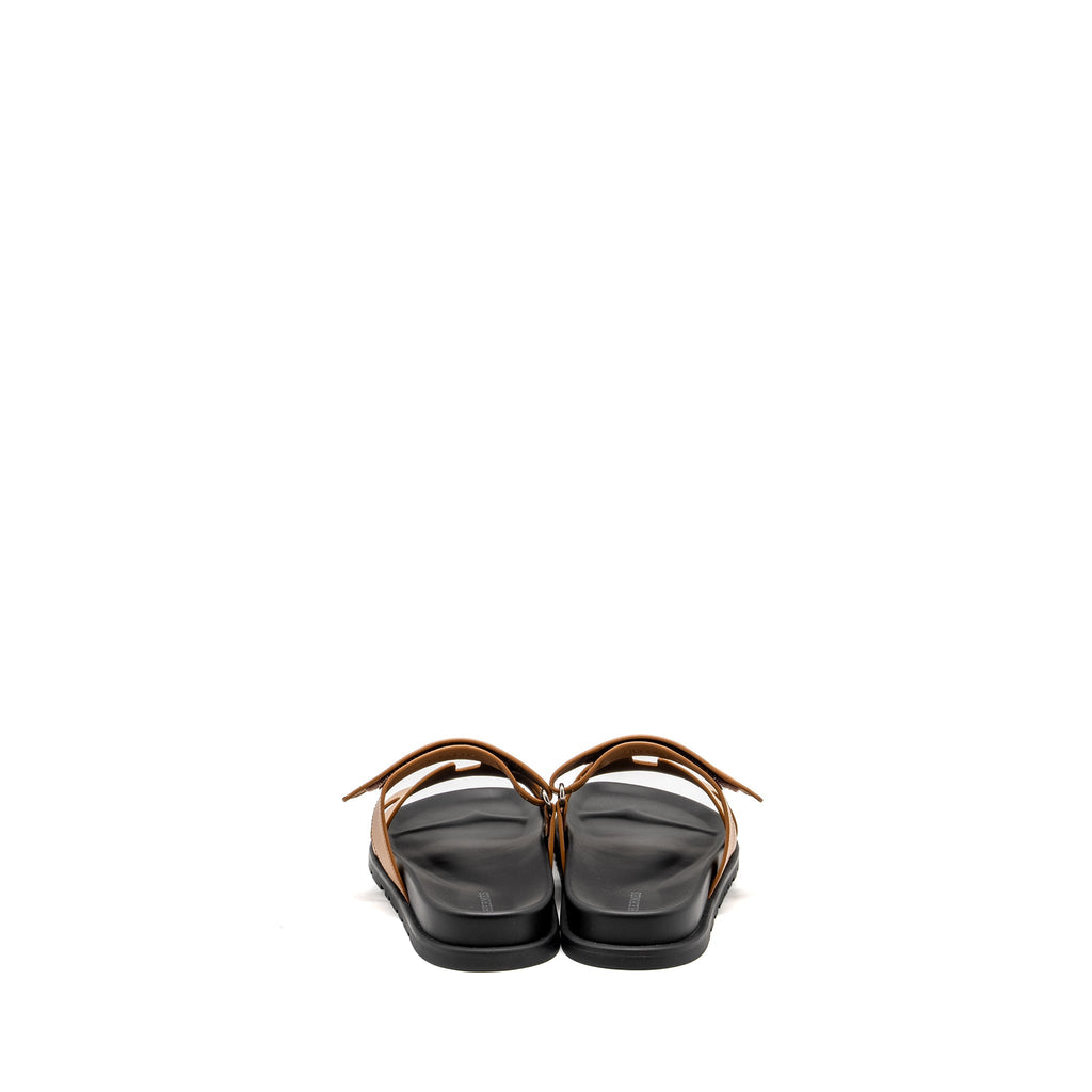 HERMES MEN’S CHYPRE SANDALS NATUREL