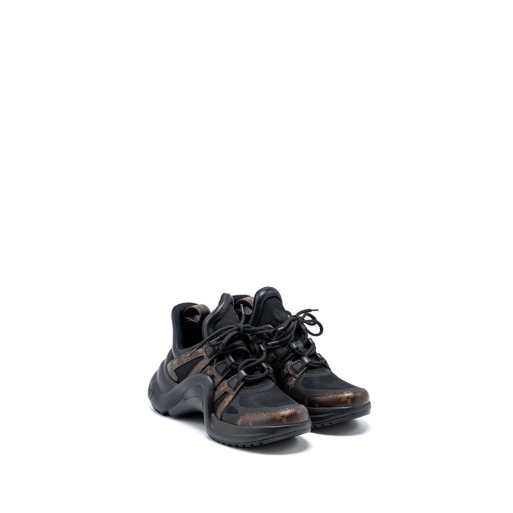 LOUIS VUITTON ARCHLIGHT TRAINERS MONOGRAM BLACK