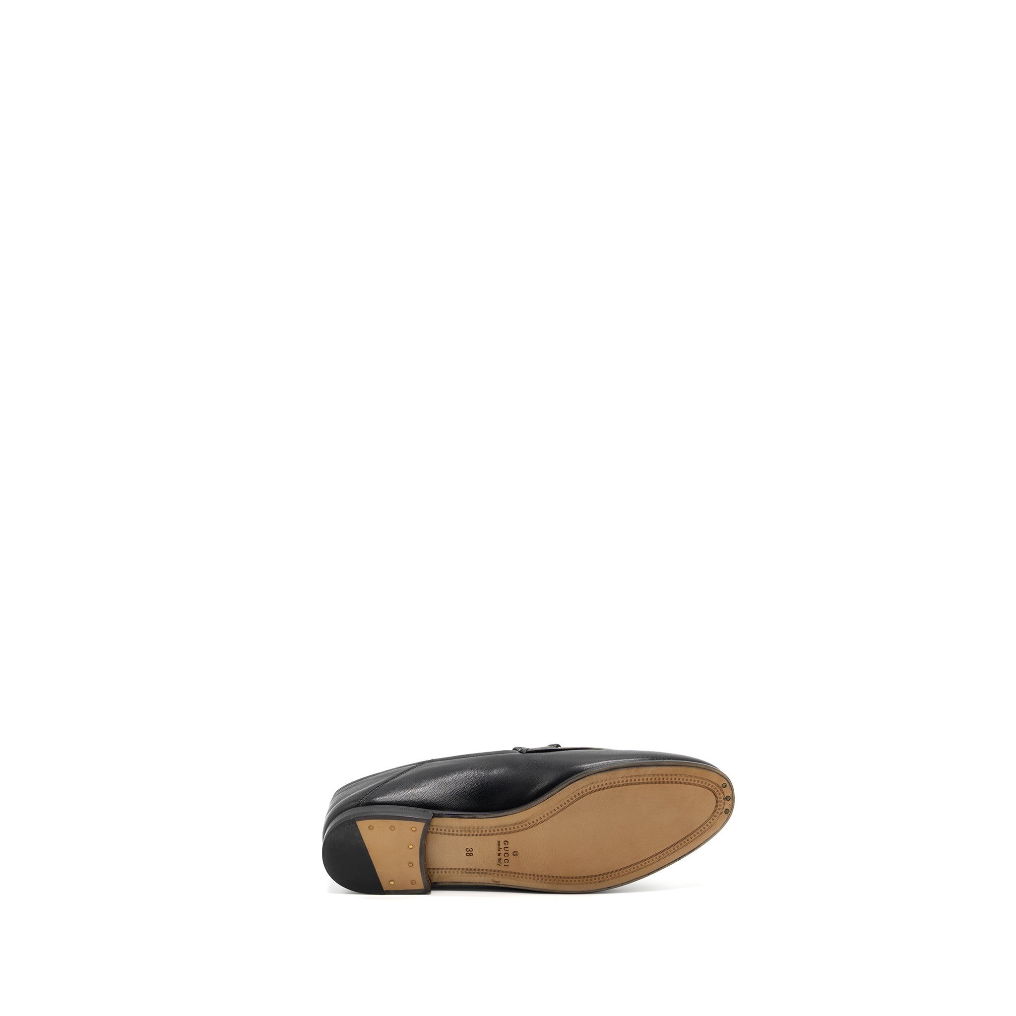GUCCI JORDAAN LOAFER BLACK GHW