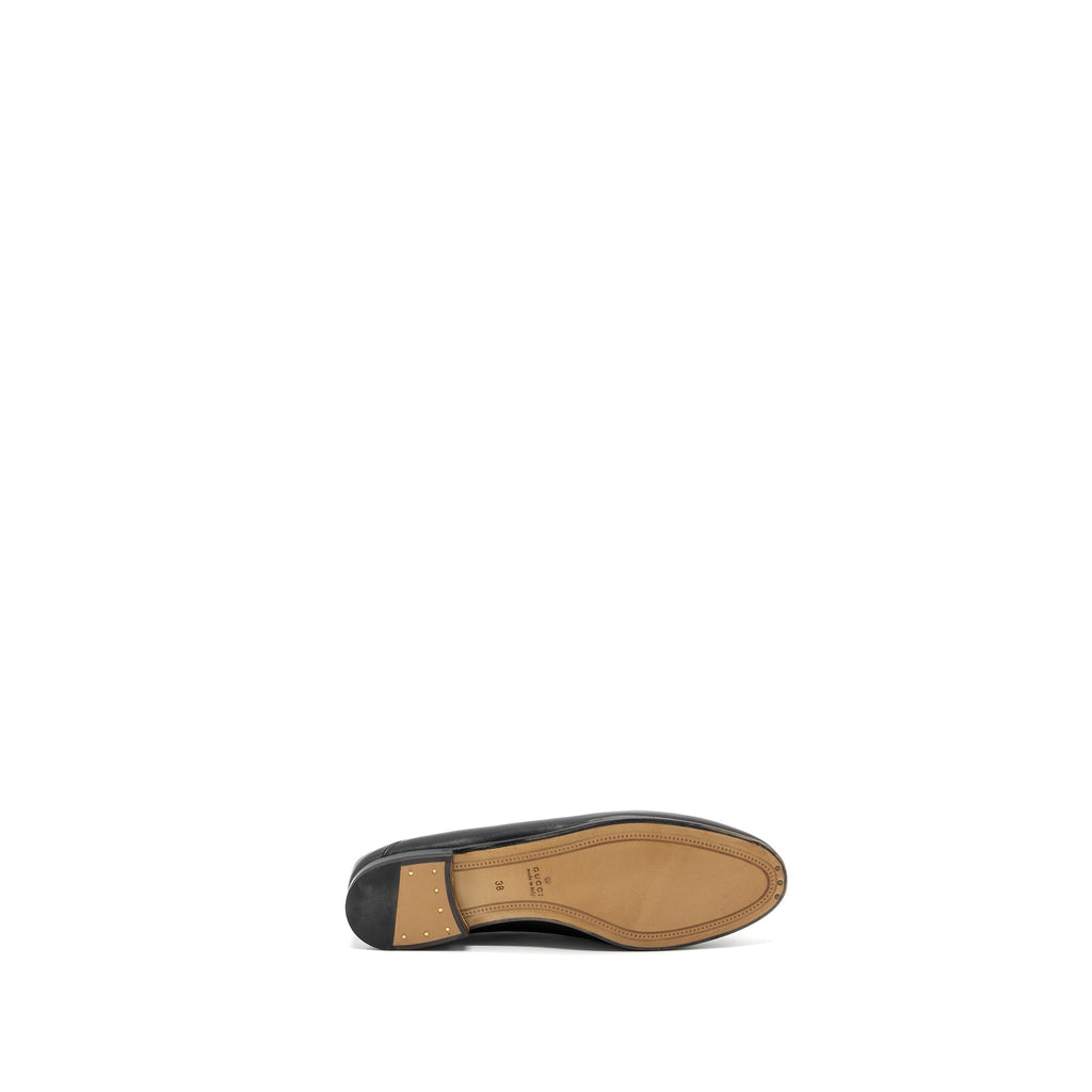 GUCCI JORDAAN LOAFER BLACK GHW