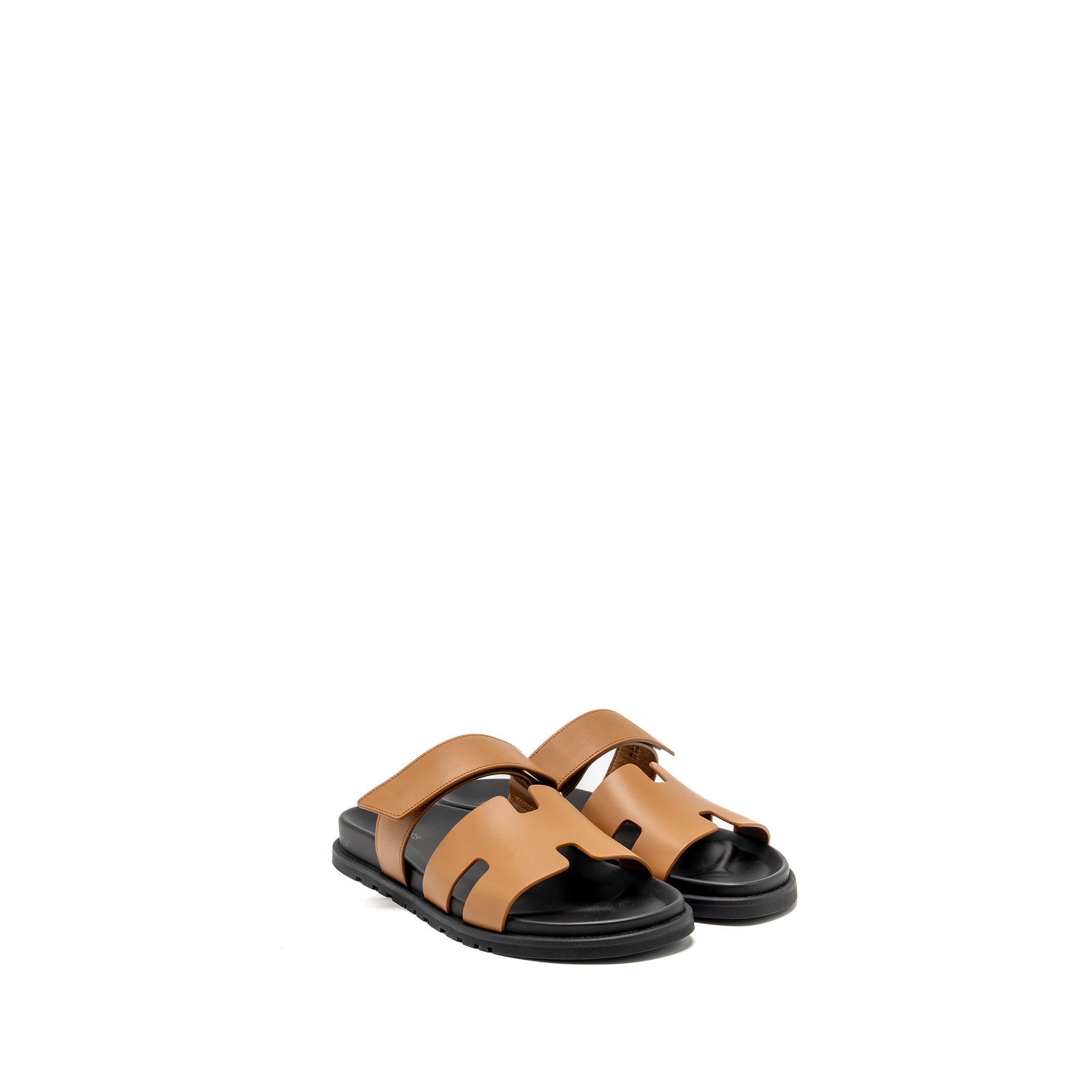 HERMES MEN’S CHYPRE SANDALS NATUREL