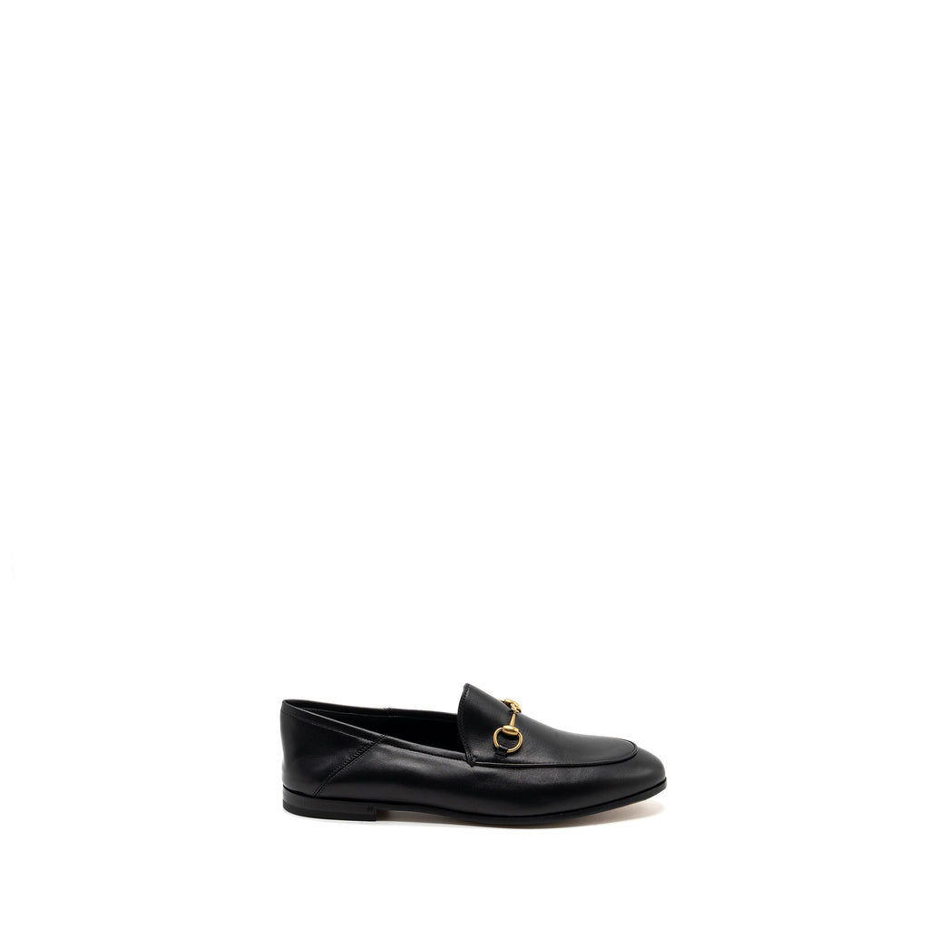 GUCCI JORDAAN LOAFER BLACK GHW