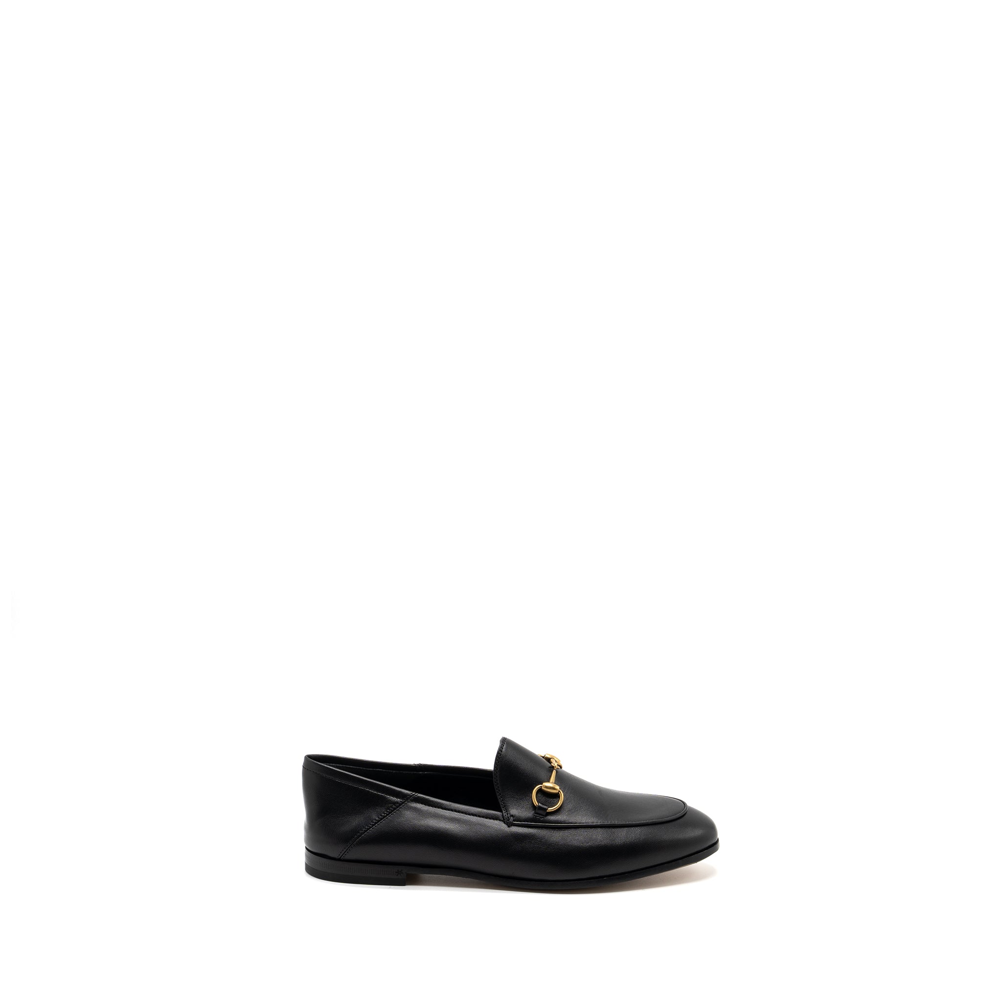 GUCCI JORDAAN LOAFER BLACK GHW