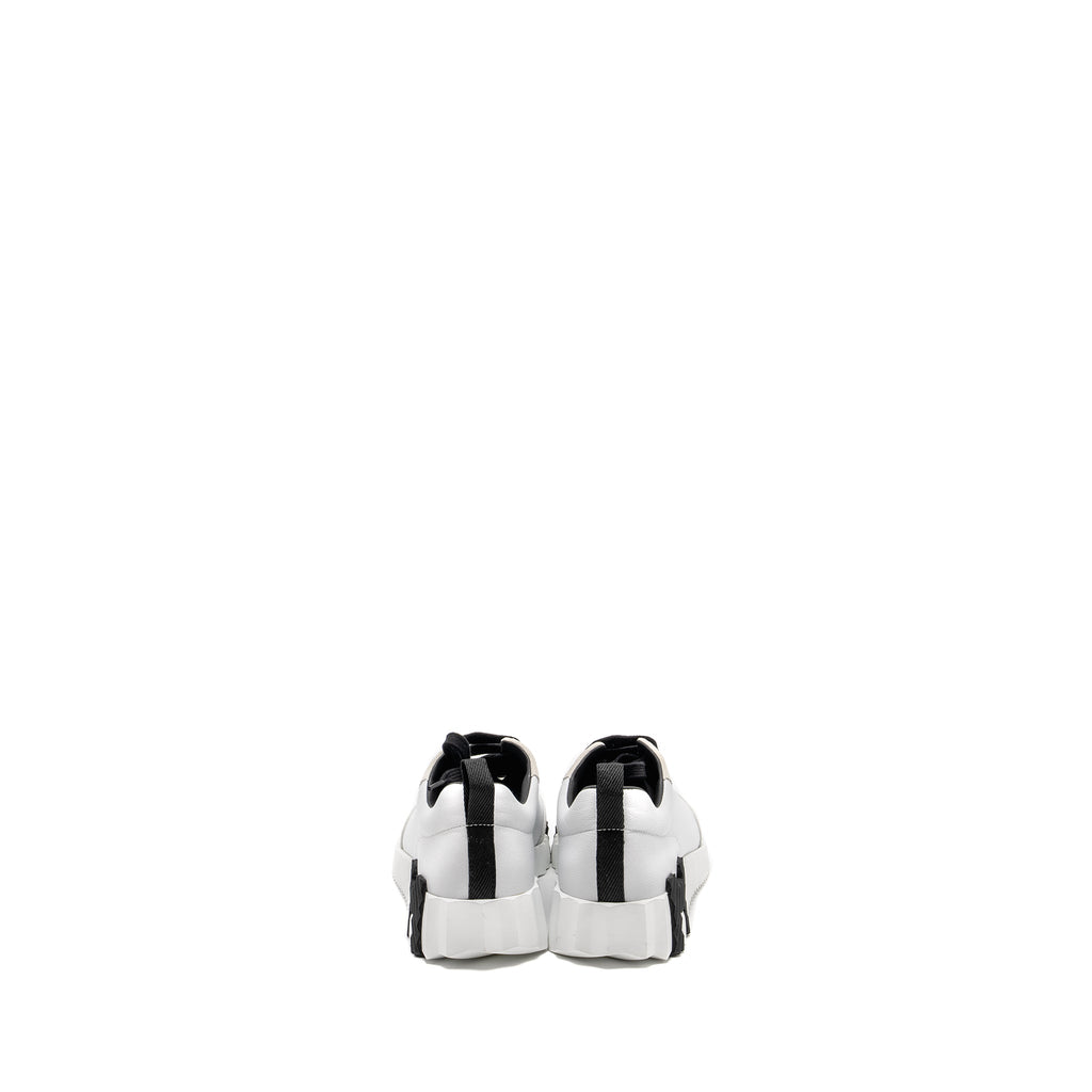 HERMES FEMME BOUNCING SNEAKER WHITE/BLACK
