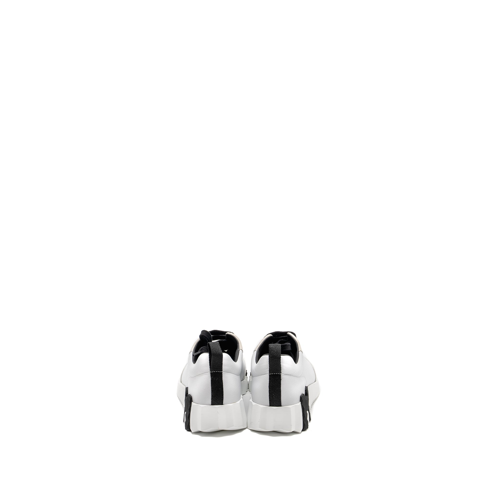 HERMES FEMME BOUNCING SNEAKER WHITE/BLACK