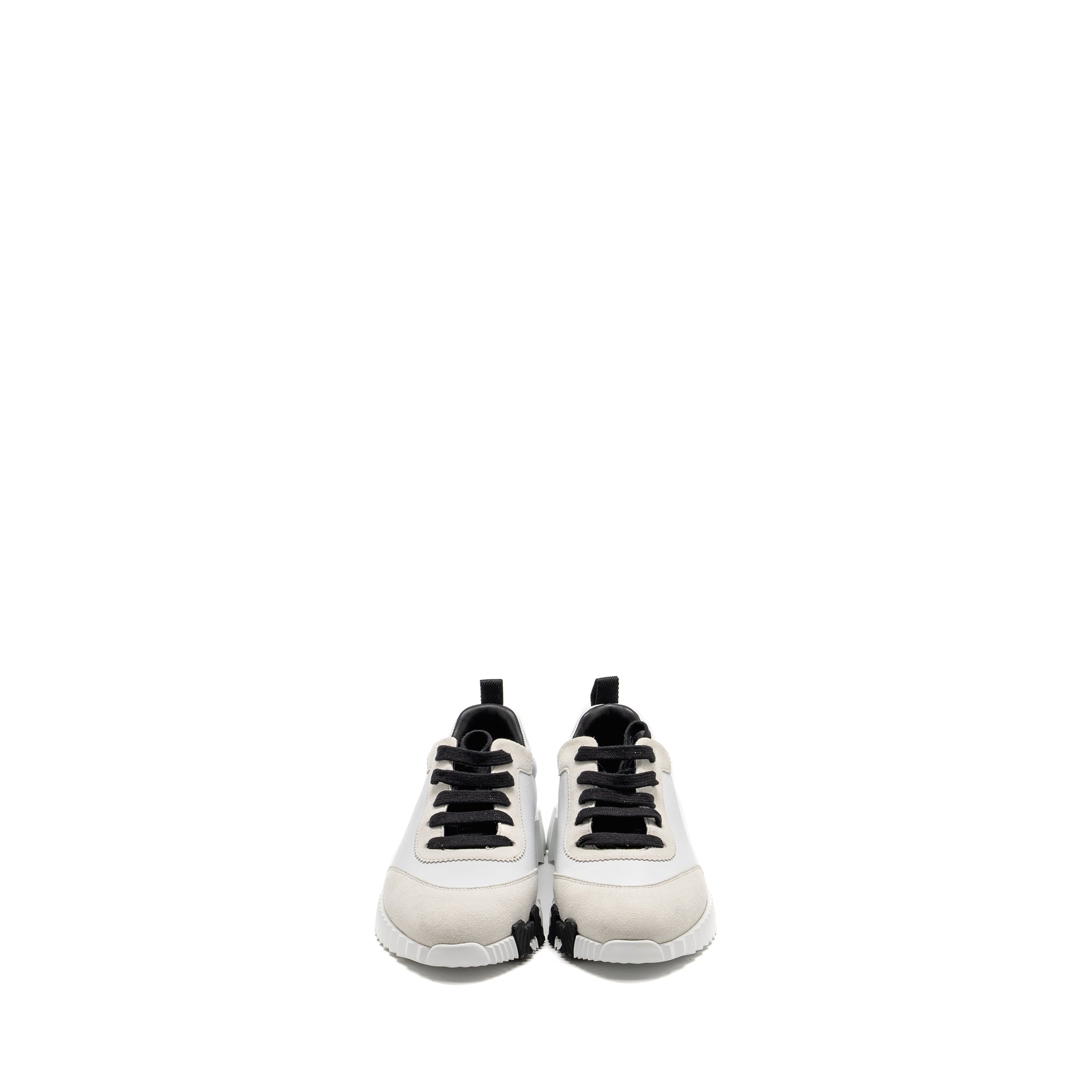 HERMES FEMME BOUNCING SNEAKER WHITE/BLACK