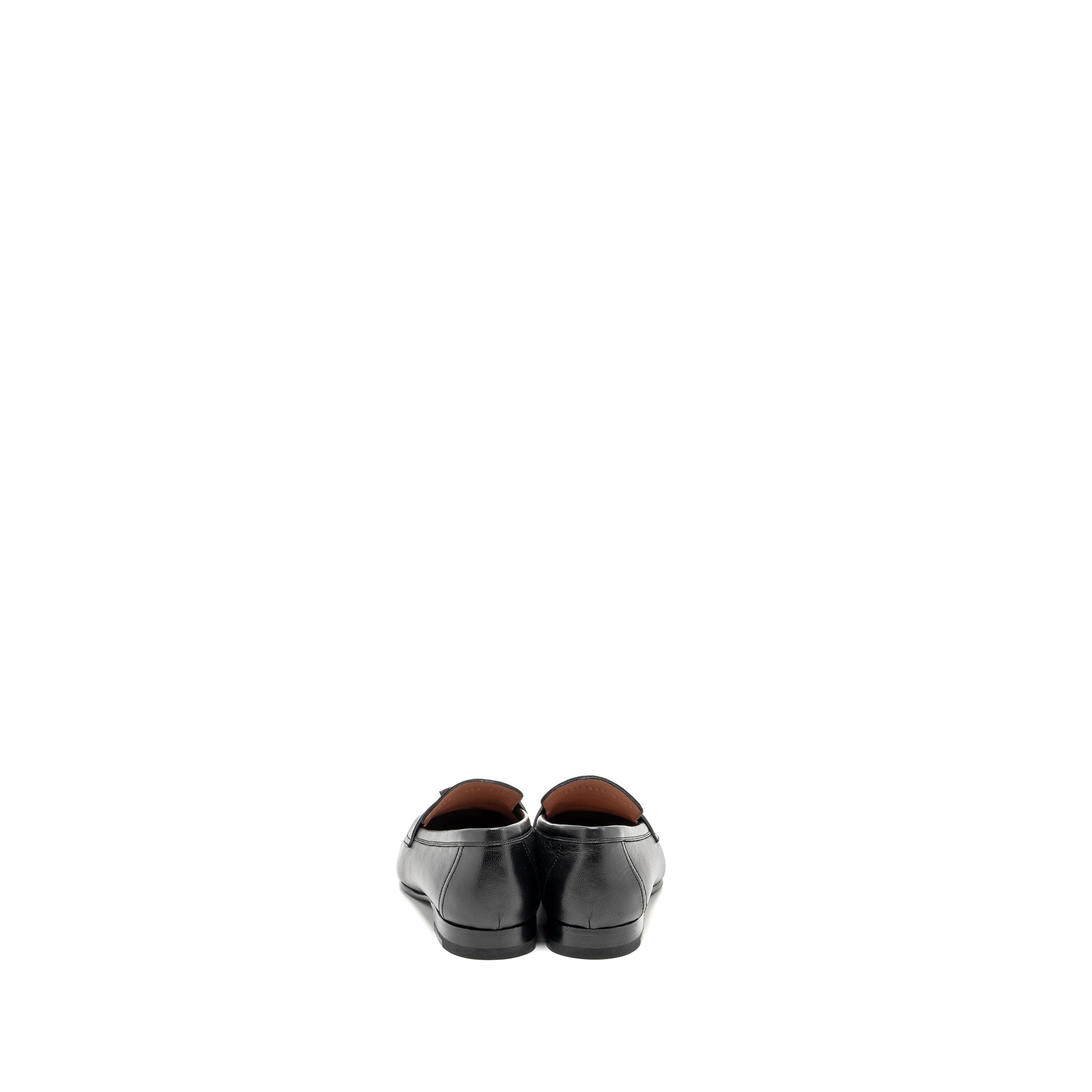 HERMES PARIS LOAFER GOATSKIN BLACK SHW