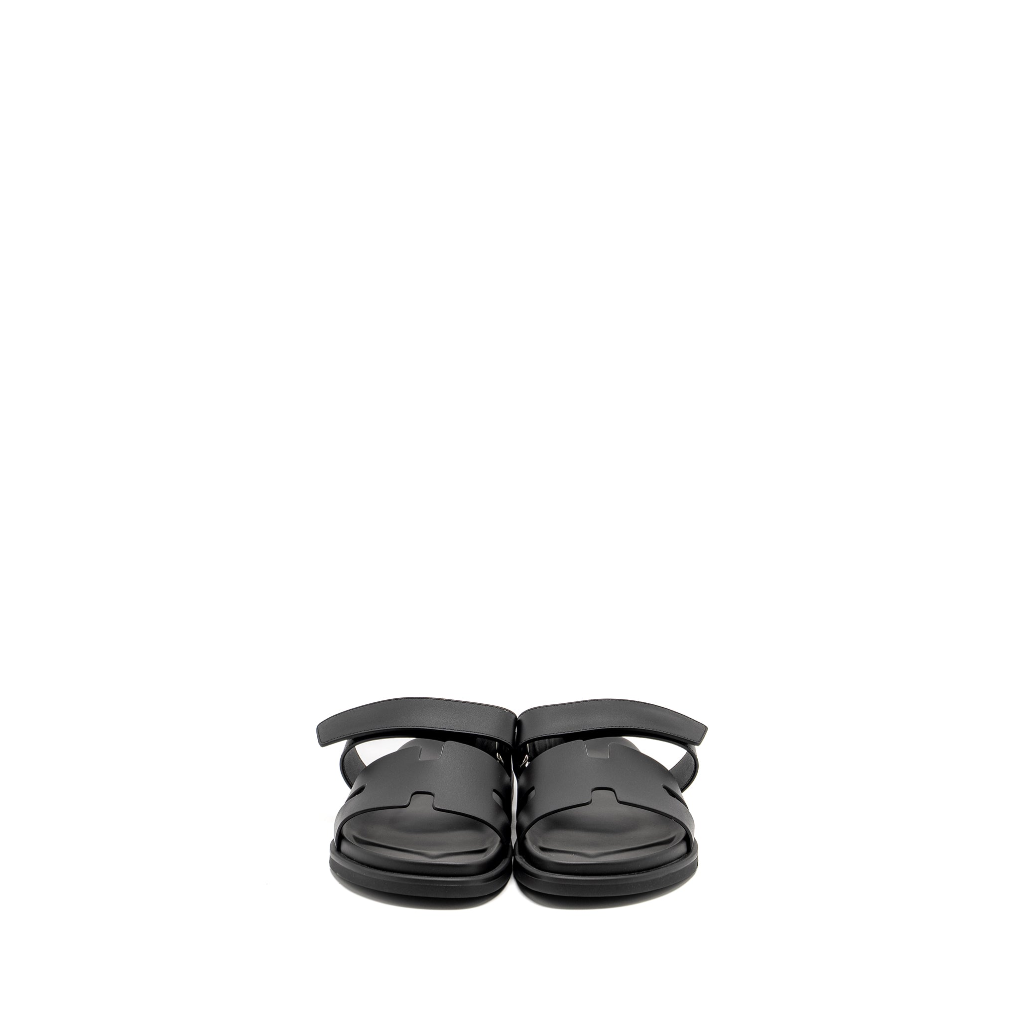 HERMES MEN’S CHYPRE SANDALS BLACK