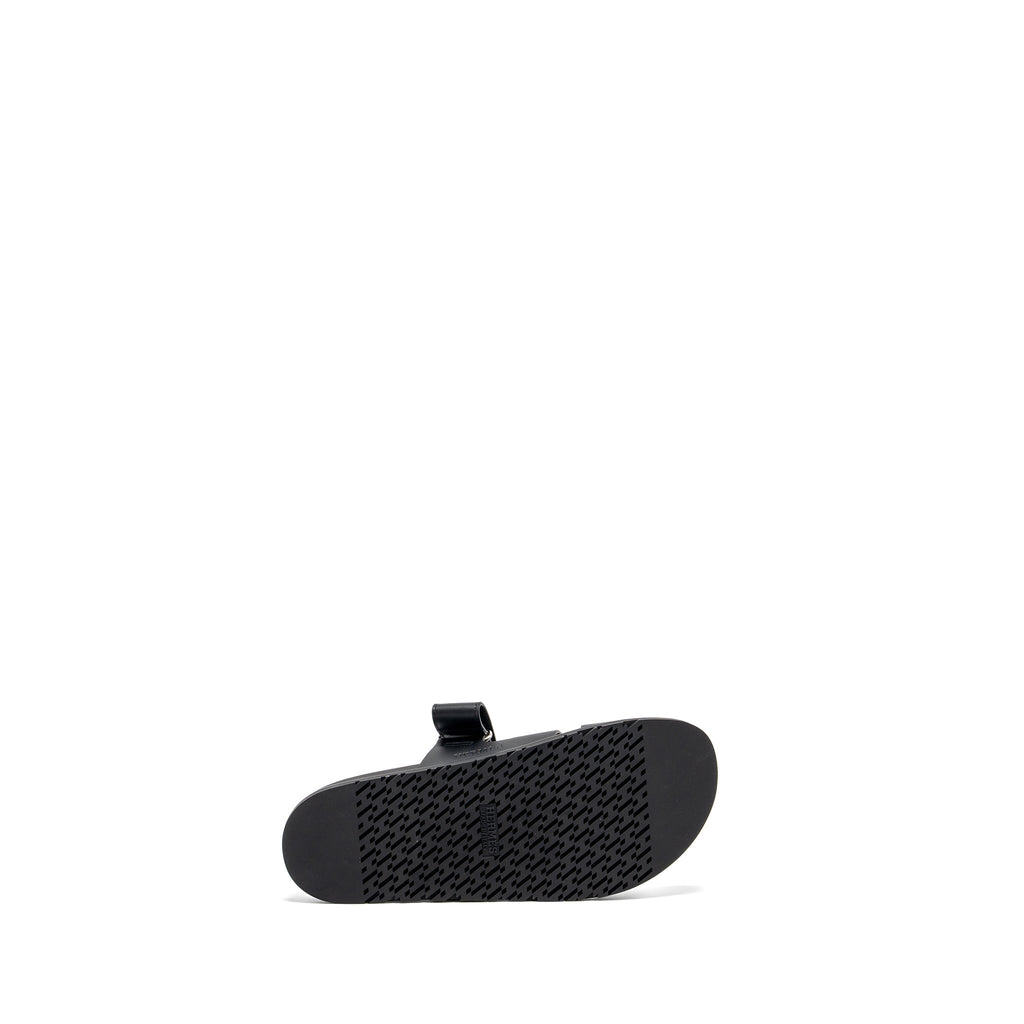 HERMES CHYPRE SANDALS BLACK