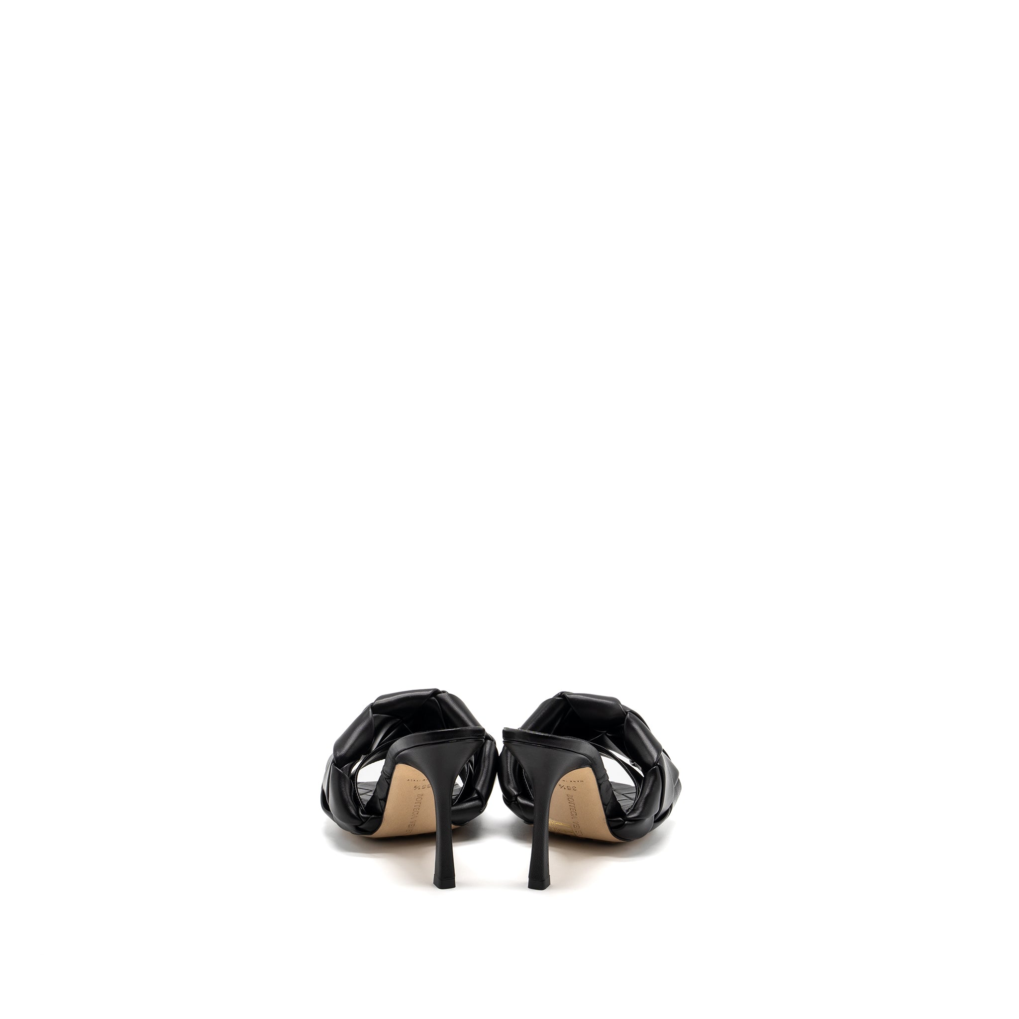 BOTTEGA VENETA LIDO MULE NAPPA LAMBSKIN BLACK
