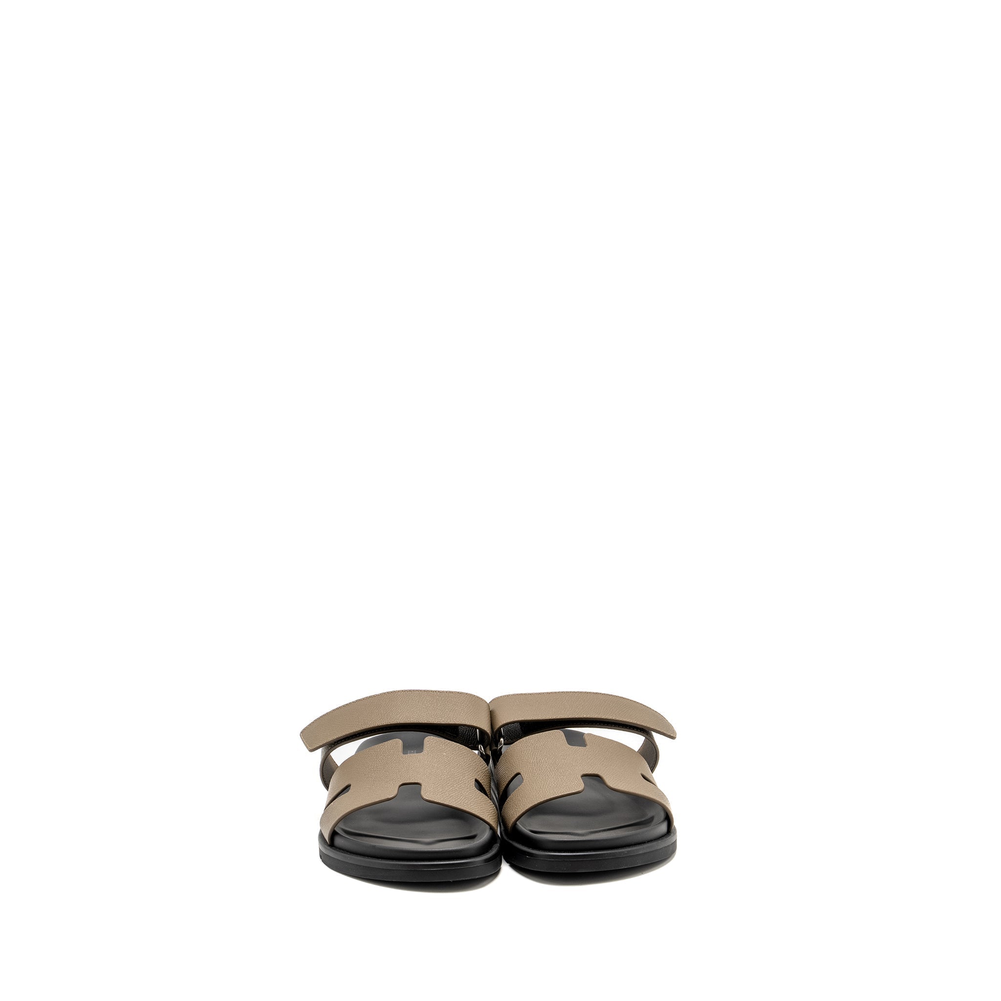 HERMES HOMME CHYPRE SANDALS EPSOM ETOUPE