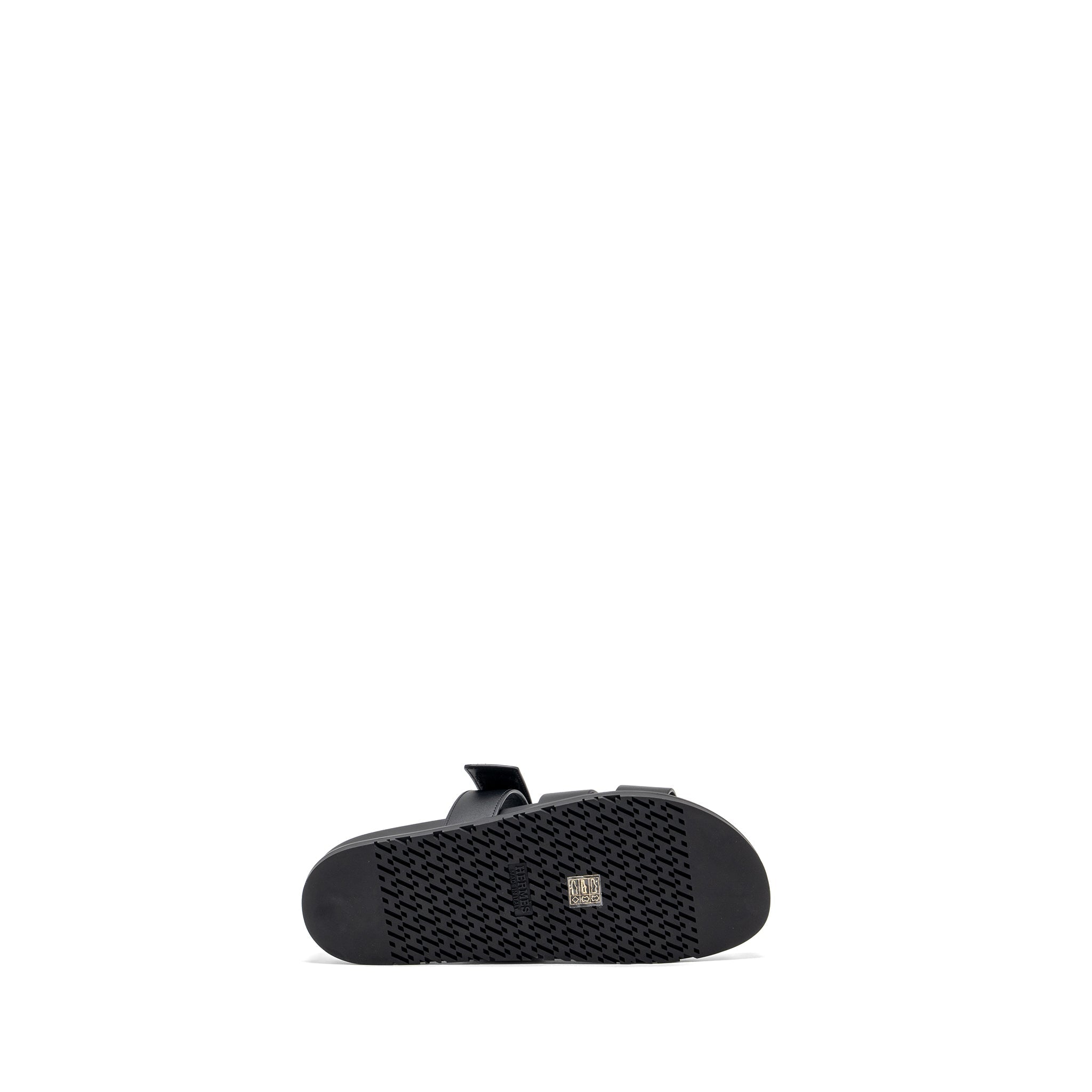 HERMES CHYPRE SANDALS BLACK