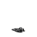 HERMES ORAN SANDALS CALFSKIN BLACK