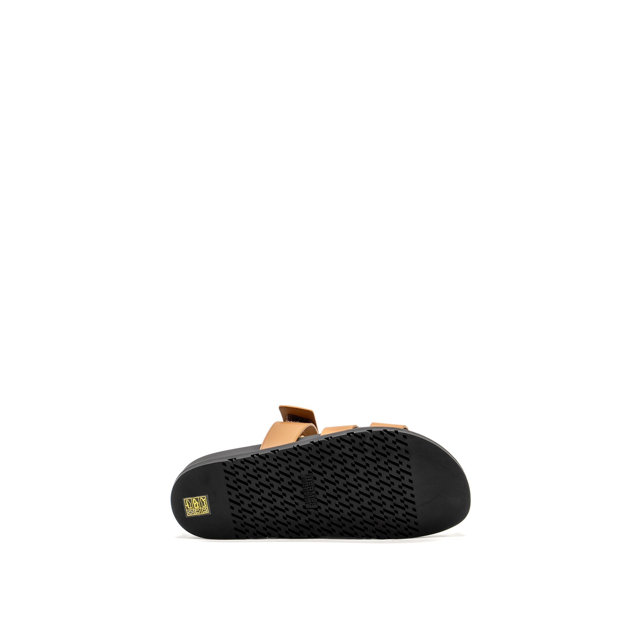 HERMES HOMME CHYPRE SANDALS NATUREL