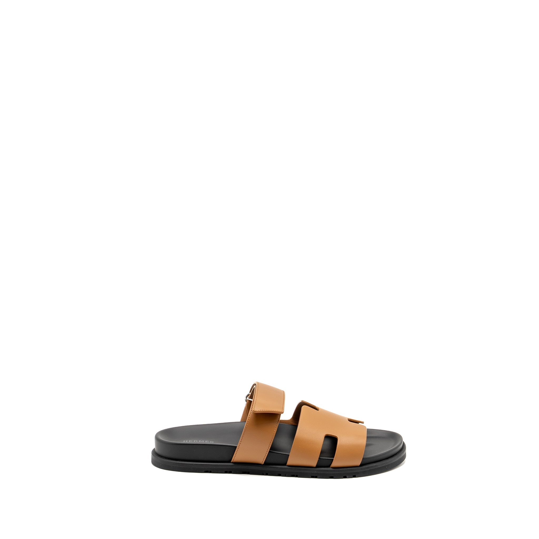 HERMES HOMME CHYPRE SANDALS NATUREL
