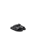 HERMES CHYPRE SANDALS BLACK
