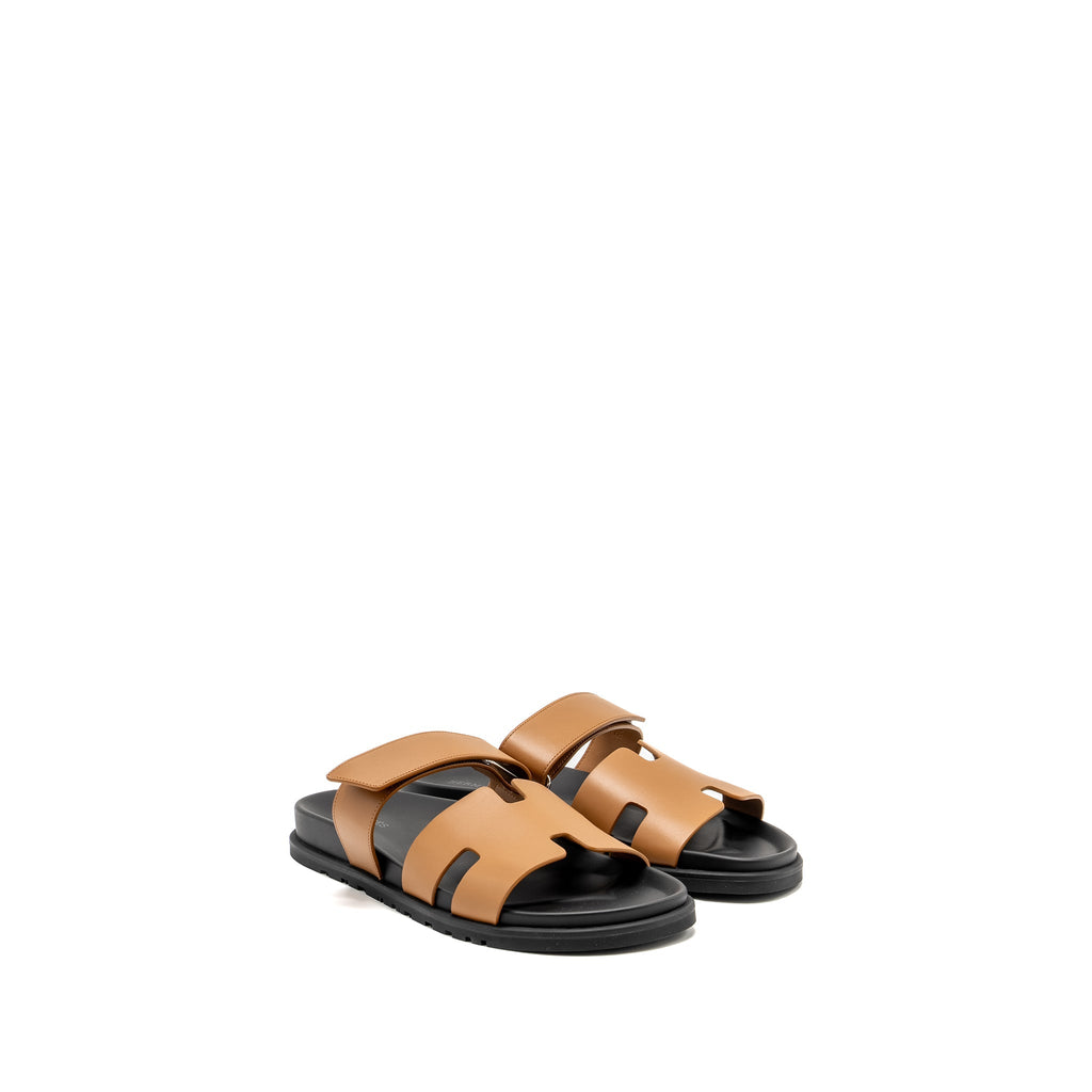 HERMES HOMME CHYPRE SANDALS NATUREL