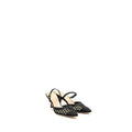 DIOR CAPTURE MULE SANDALS CANNAGE BLACK
