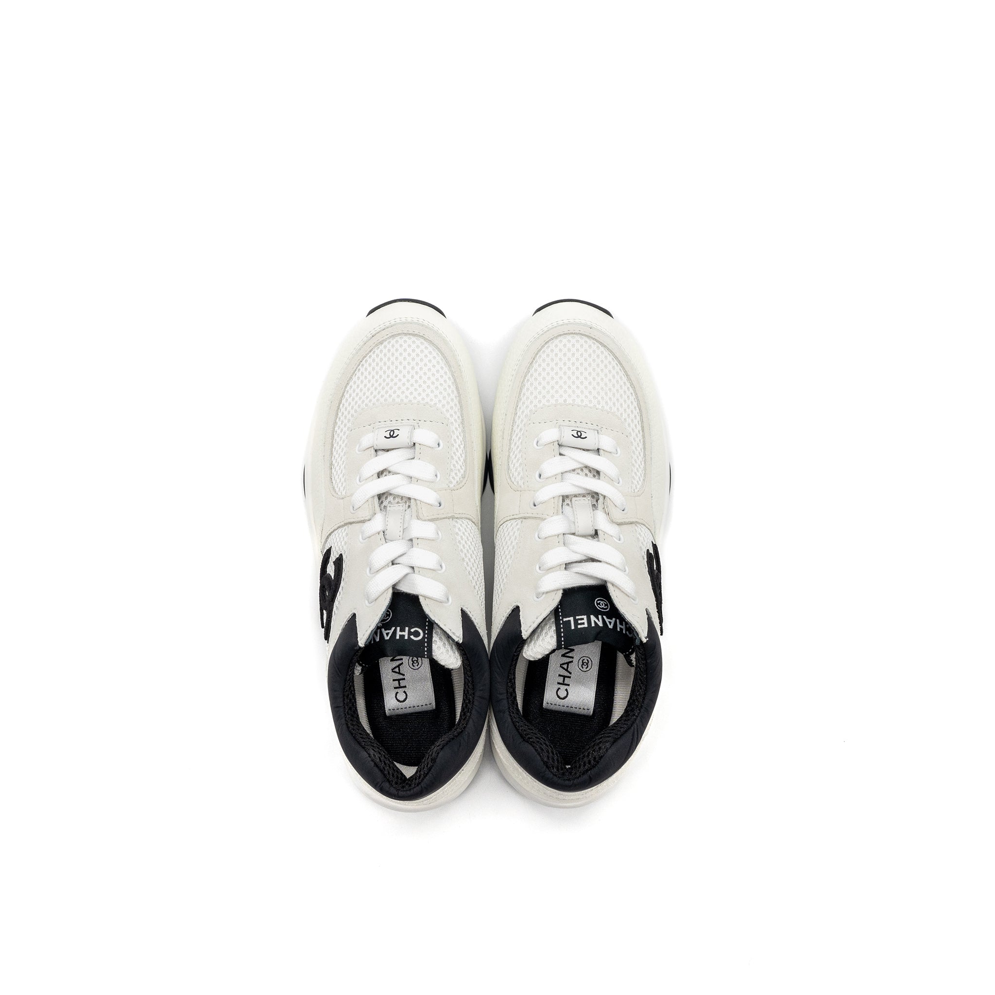 CHANEL TRAINER / SNEAKER BLACK / WHITE