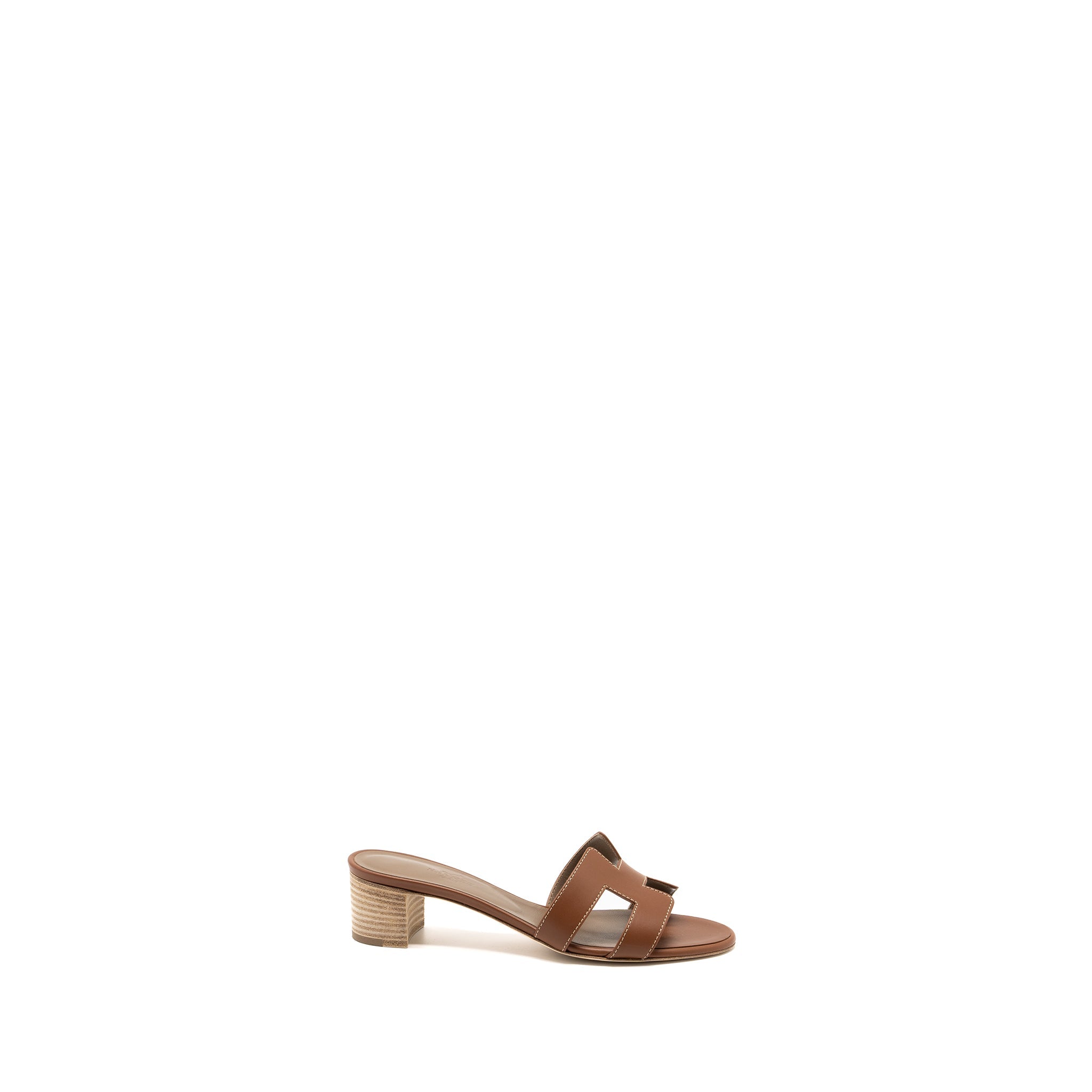 HERMES OASIS SANDAL CALFSKIN GOLD