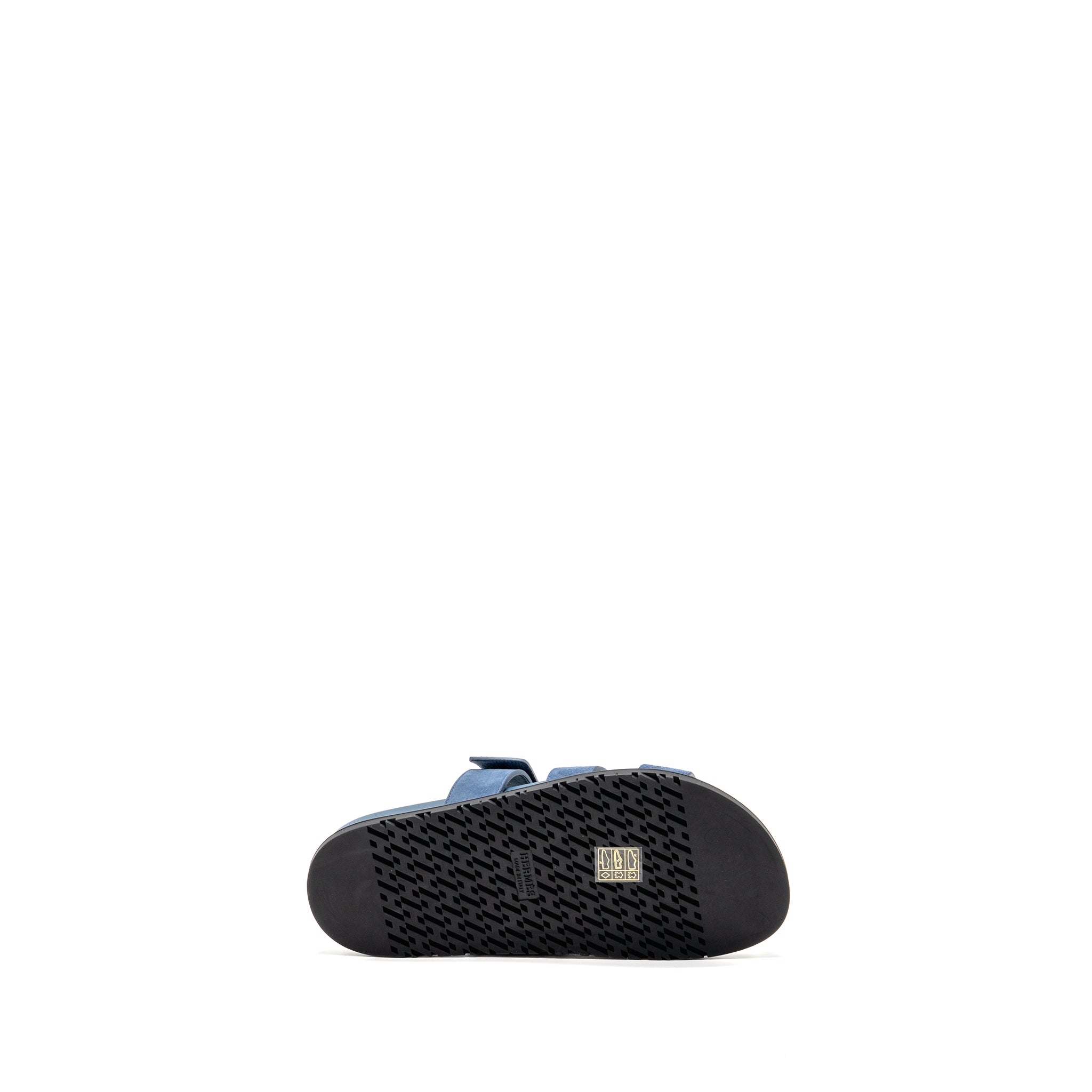 HERMES FEMME CHYPRE SANDALS CHEVRE VELOURS BLEU TURQUIM