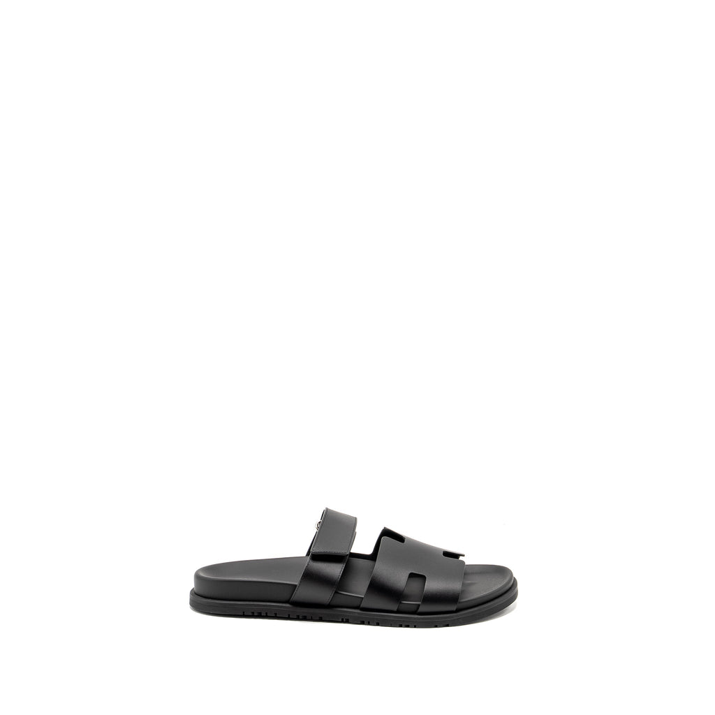 HERMES HOMME CHYPRE SANDALS BLACK