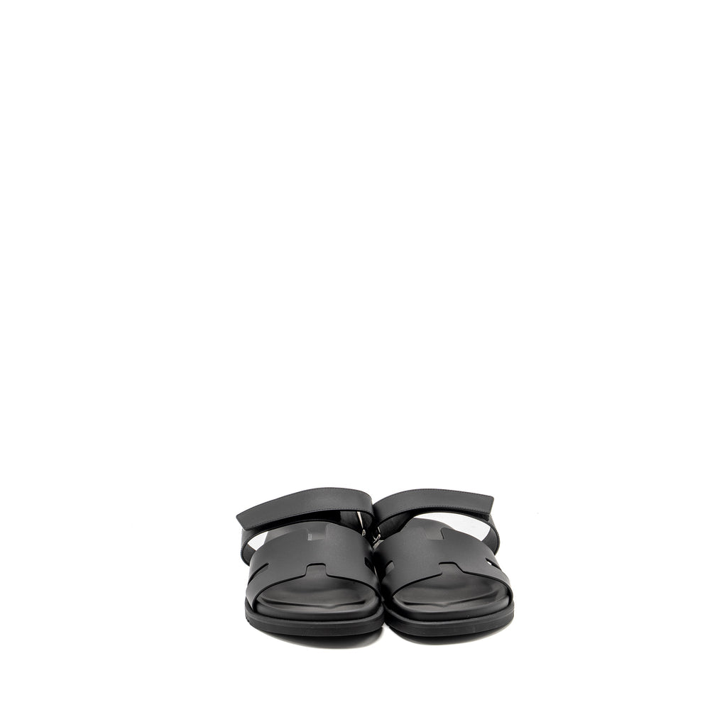 HERMES HOMME CHYPRE SANDALS BLACK