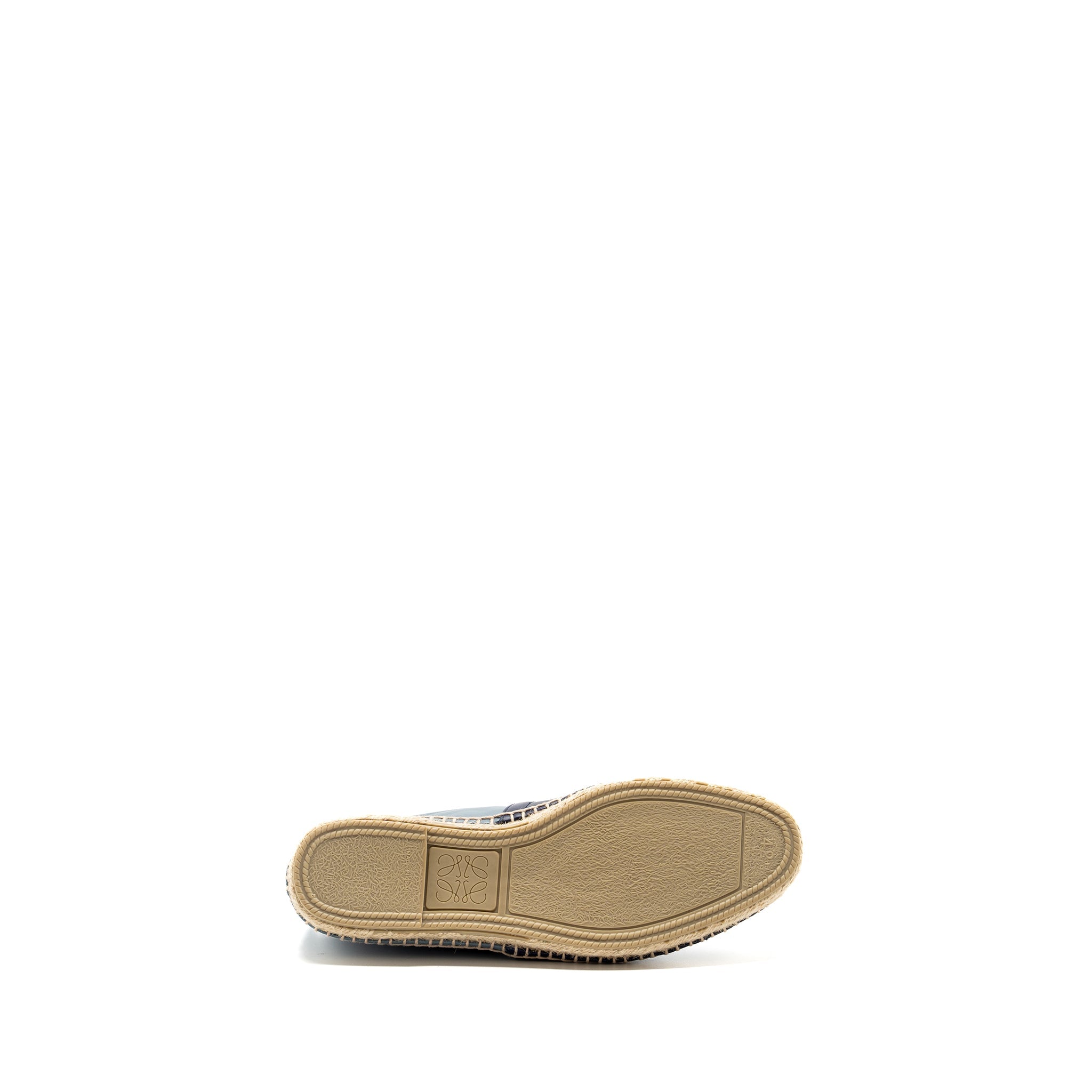 LOEWE ESPADRILLES/ LEATHER BLUE/ MULTICOLOUR