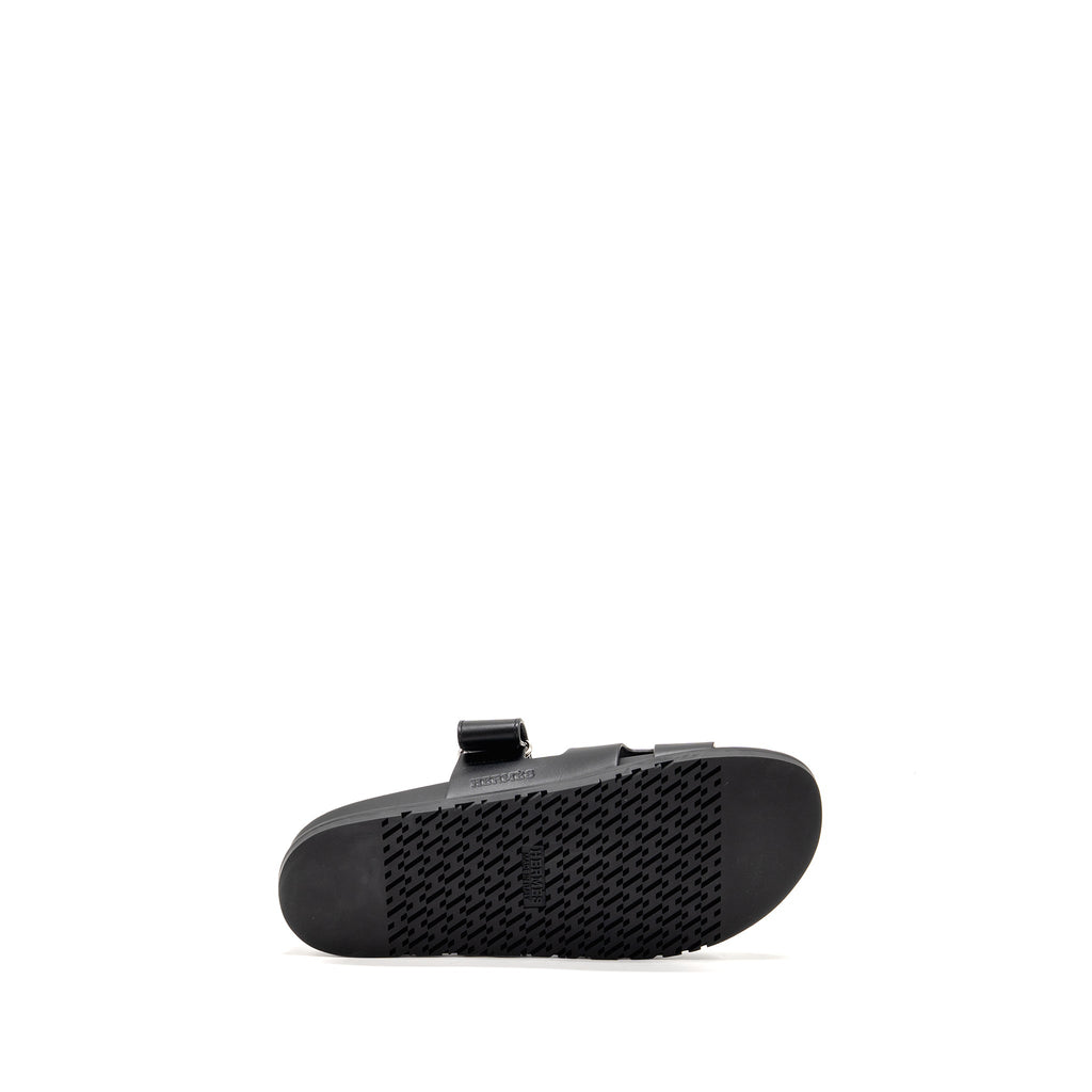HERMES MEN’S CHYPRE SANDALS BLACK SHW