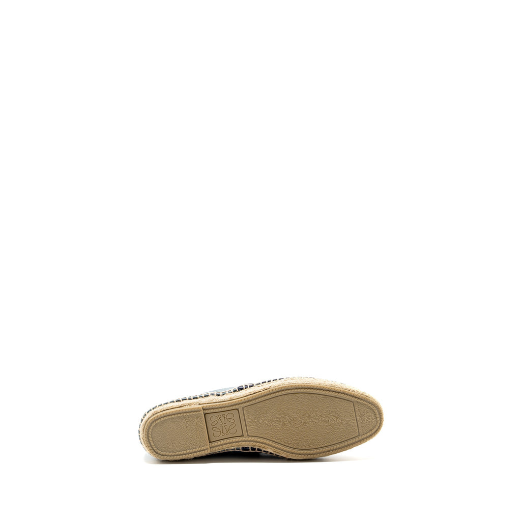 LOEWE ESPADRILLES/ LEATHER BLUE/ MULTICOLOUR