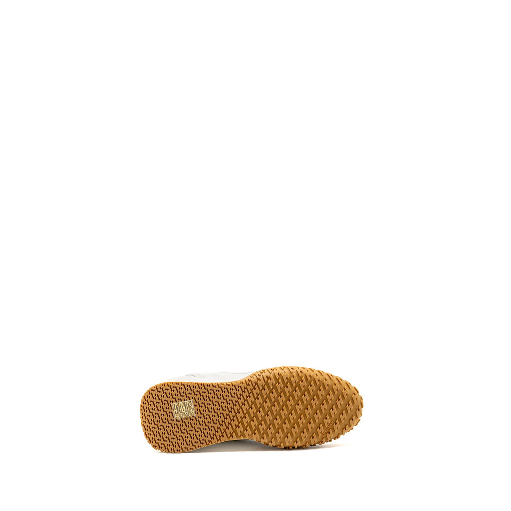 HERMES JET SNEAKER NAPPA/SUEDE GOATSKIN BLANC