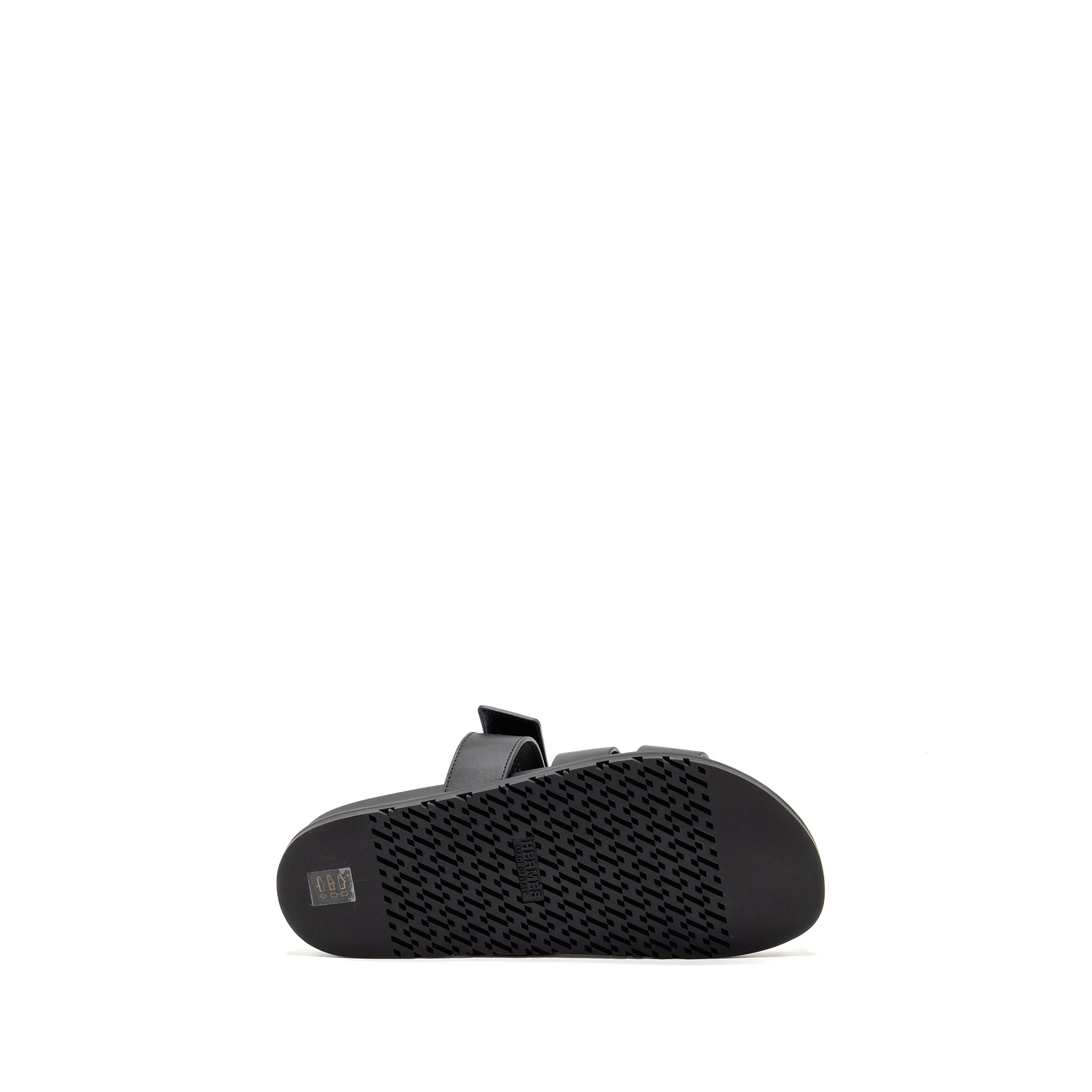 HERMES MEN’S CHYPRE SANDALS BLACK SHW