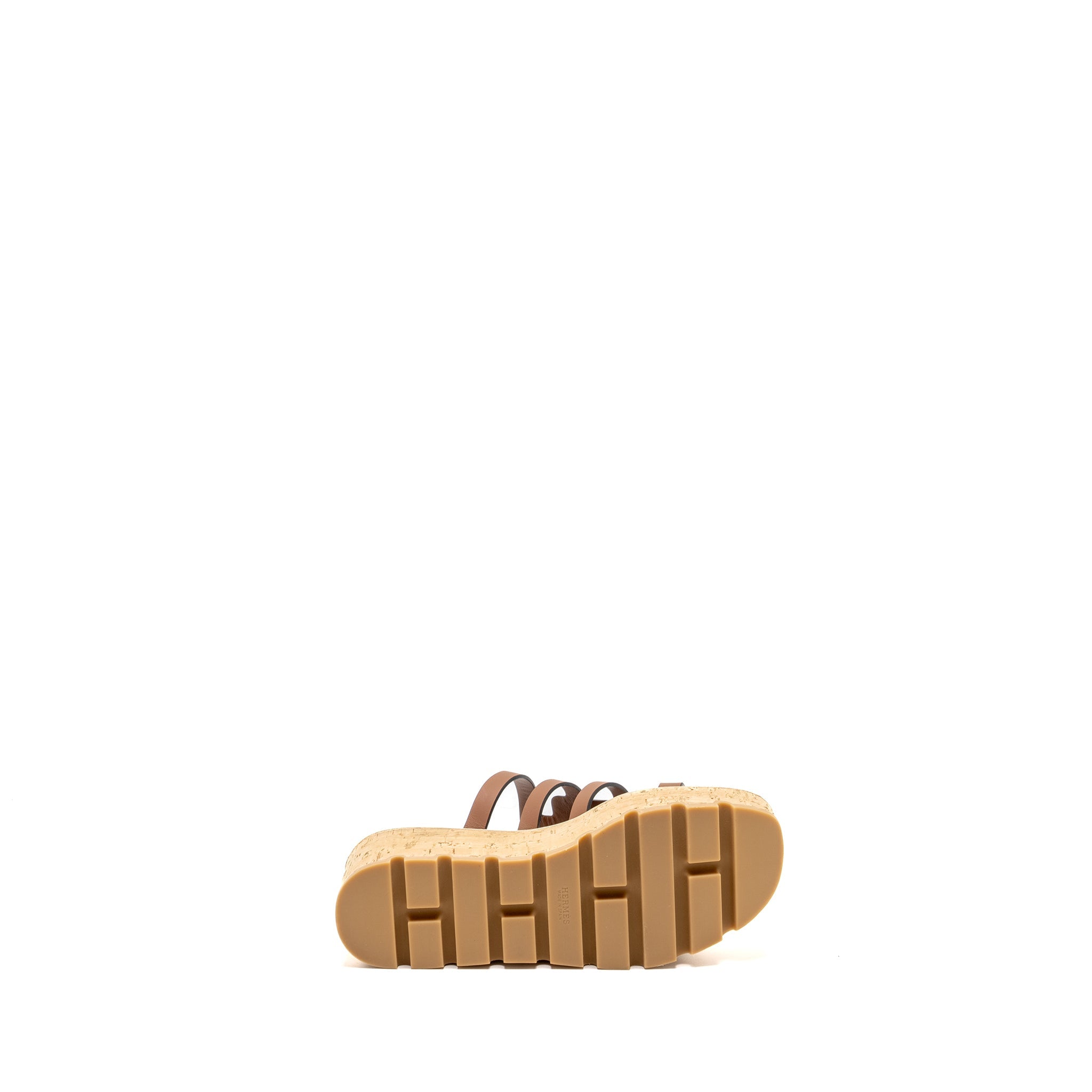 HERMES ISABELLA SANDAL CALFSKIN GOLD