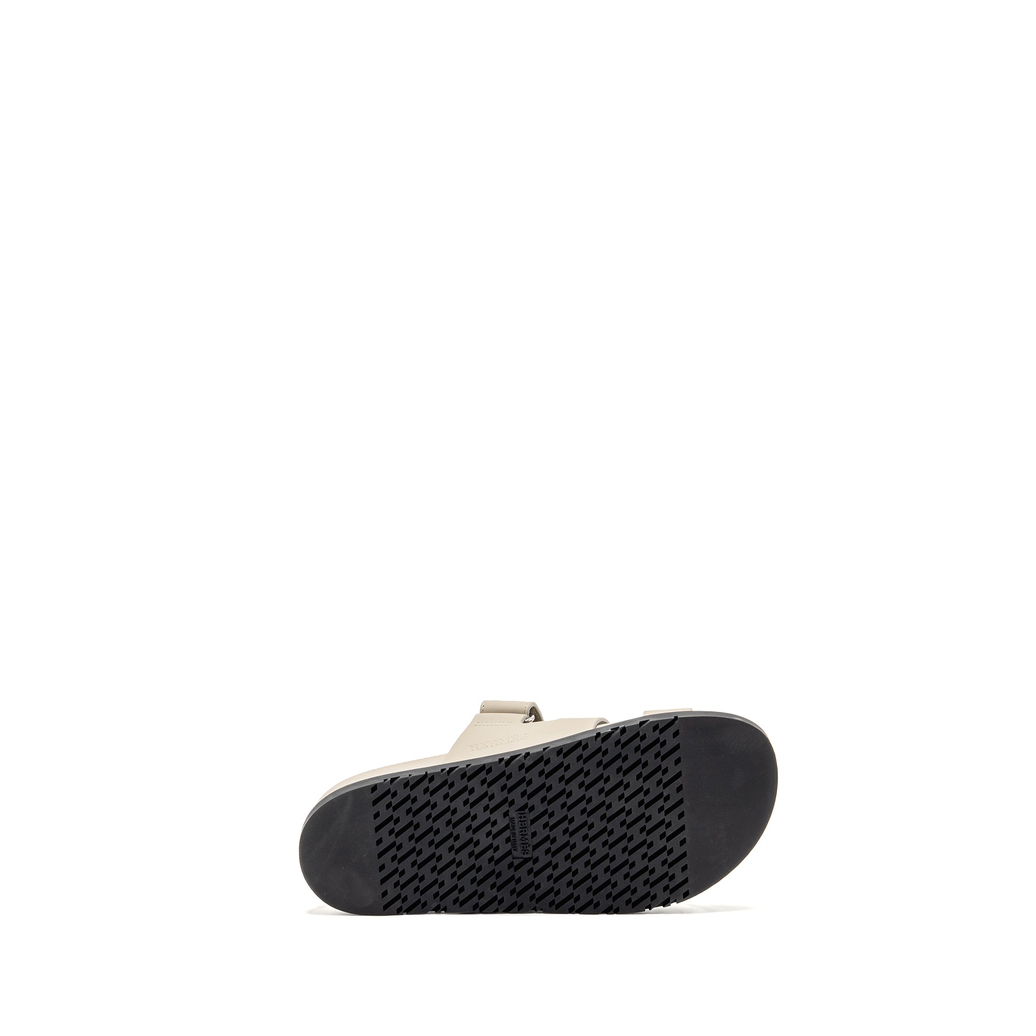 HERMES CHYPRE SANDAL CALFSKIN BEIGE MASTIC SHW