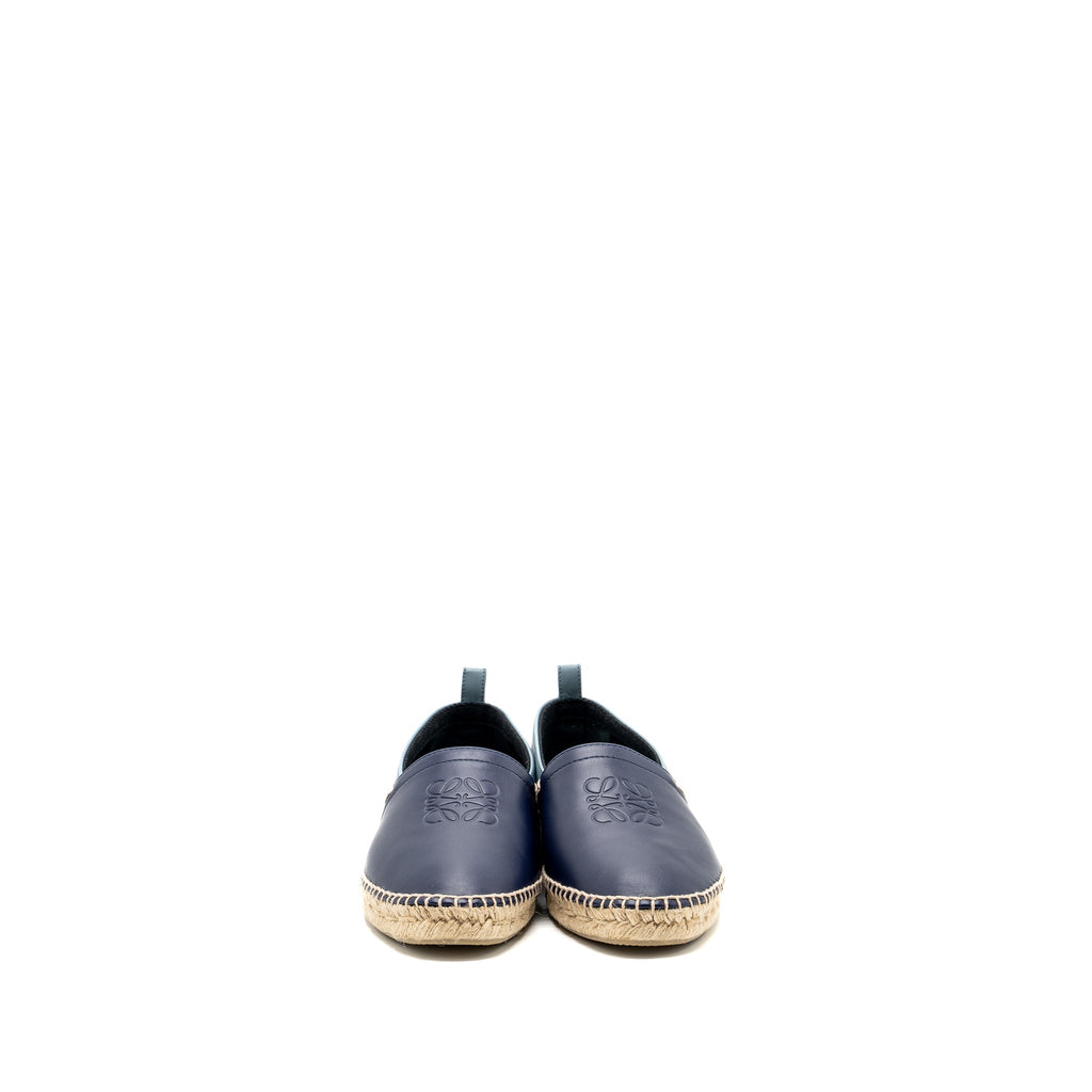LOEWE ESPADRILLES/ LEATHER BLUE/ MULTICOLOUR