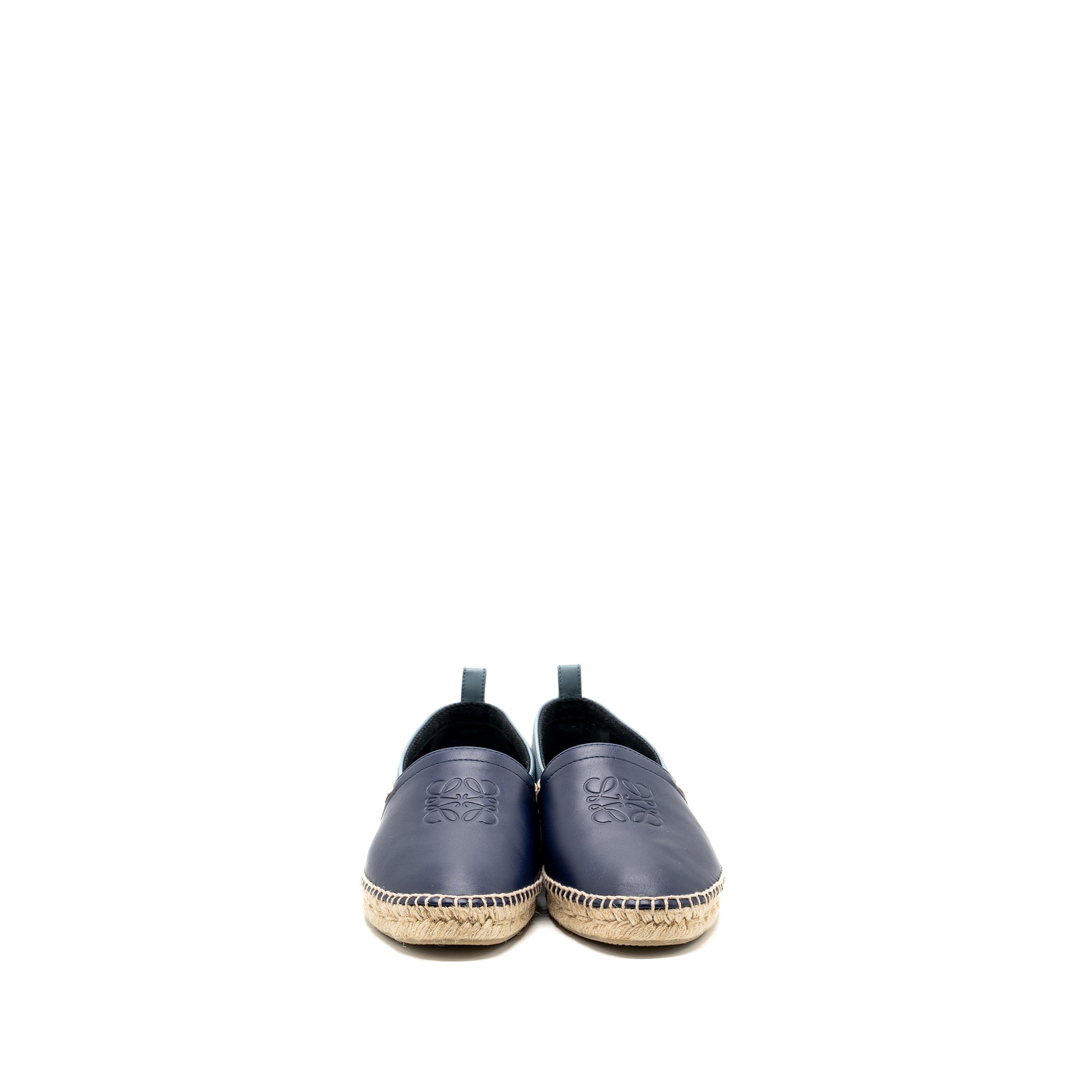 LOEWE ESPADRILLES/ LEATHER BLUE/ MULTICOLOUR