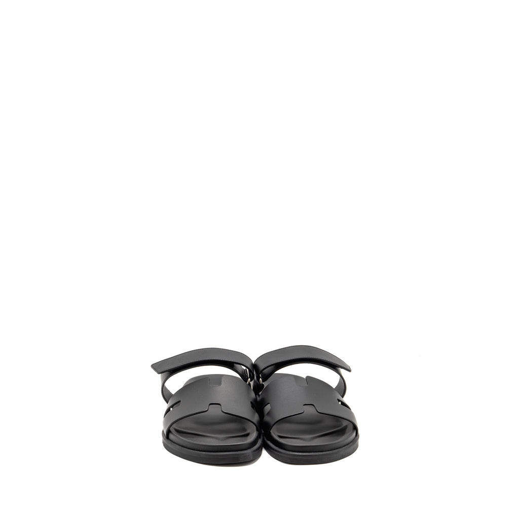 HERMES MEN’S CHYPRE SANDALS BLACK SHW