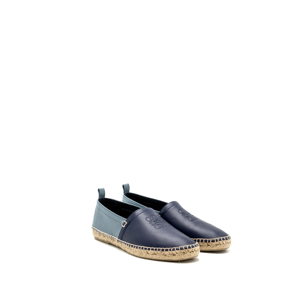 LOEWE ESPADRILLES/ LEATHER BLUE/ MULTICOLOUR