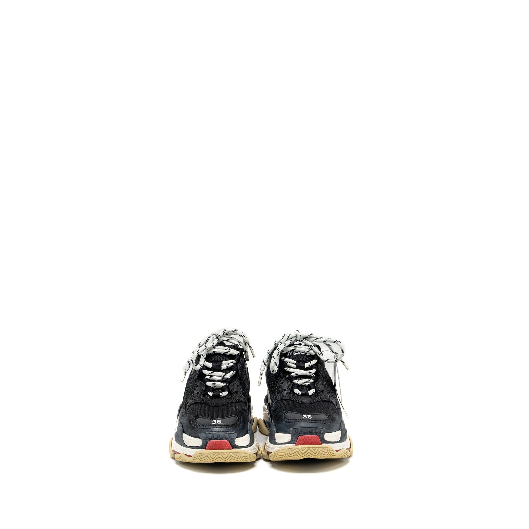 BALENCIAGA TRIPLE S SNEAKERS POLYESTER/RUBBER MULTICOLOUR